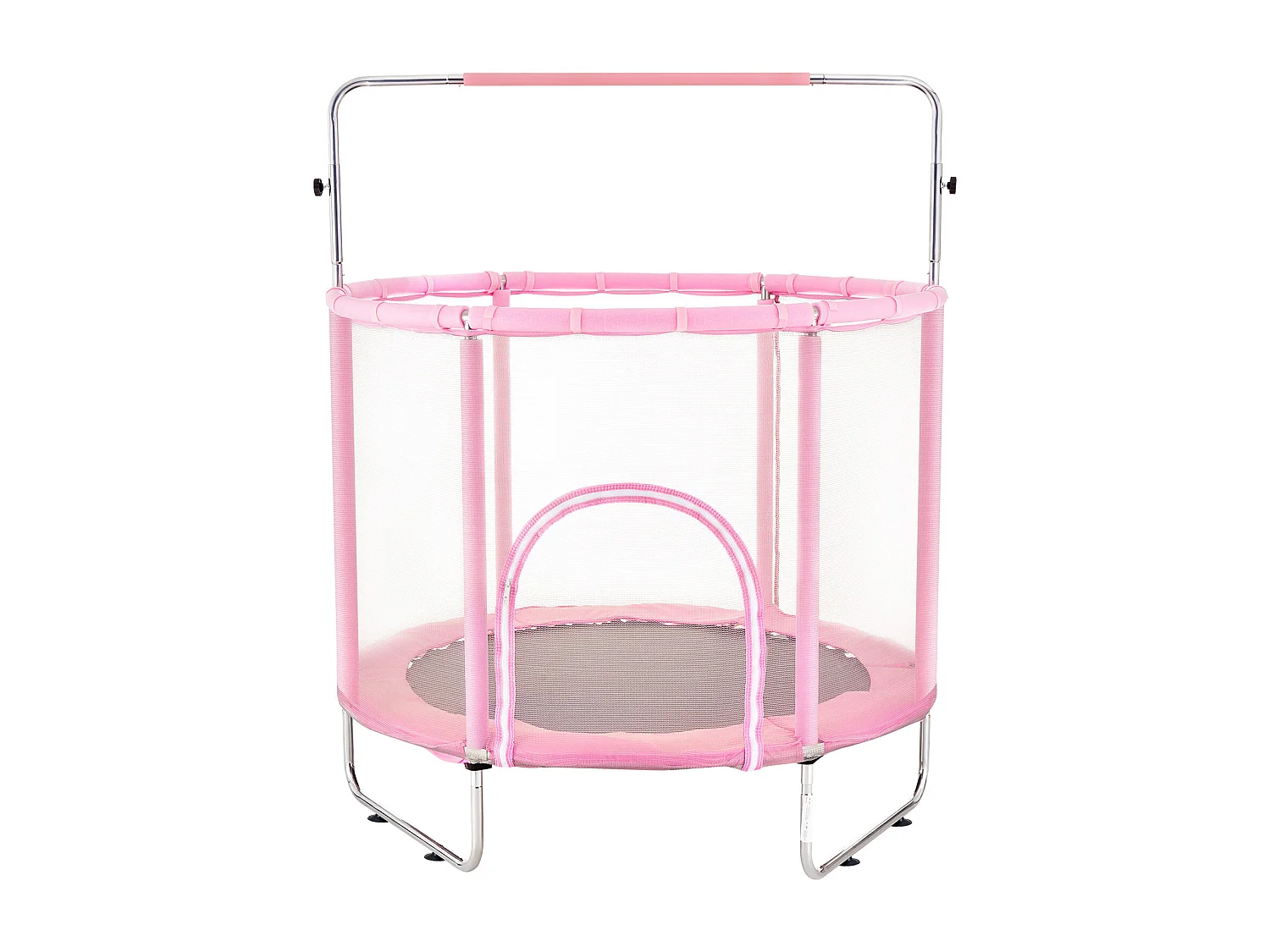 Trampolim SucceBuy Trampolim Infantil 140 cm, Mini Trampolim Infantil com Rede de Proteção, Interior e Exterior