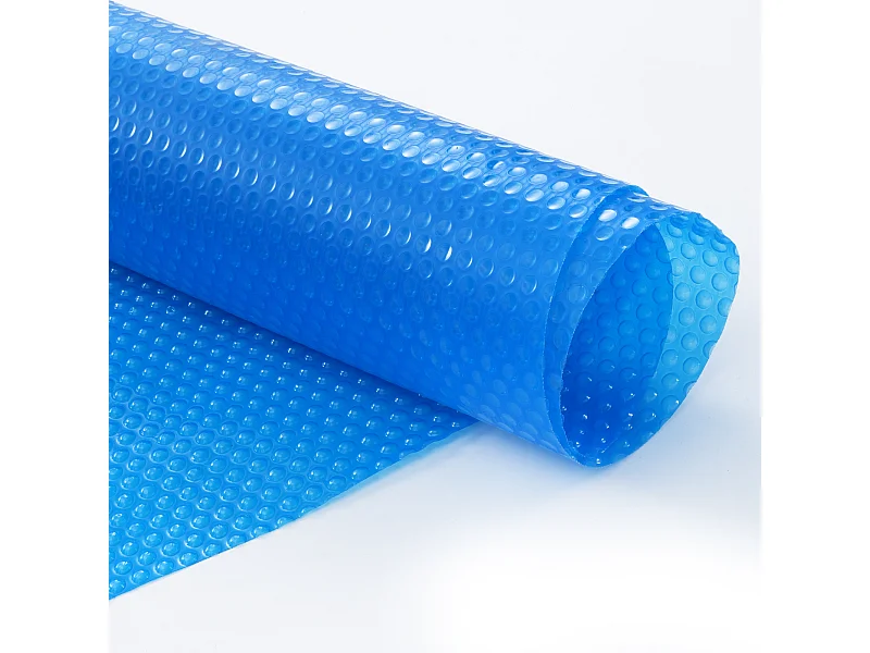 Couverture de Piscine, SucceBuy Couverture de Piscine Solaire Φ305 cm Ronde pour Piscines