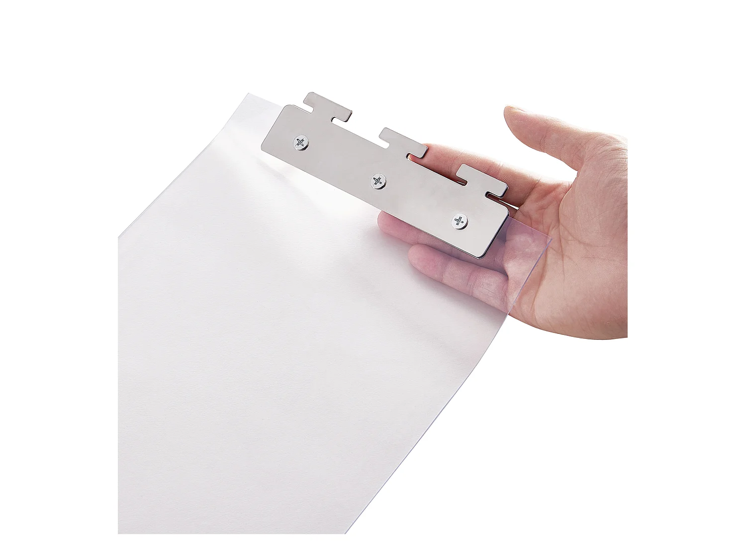 Poruszka Drzwi SucceBuy Poruszka z Paskami PVC dla Drzwi Lodówki 106.7 X 213.4 CM, Transparentny Plastyk