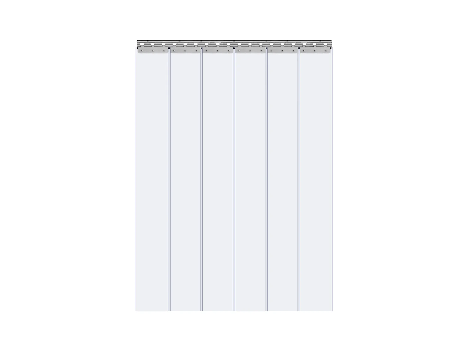 Poruszka Drzwi SucceBuy Poruszka z Paski PVC 97CM X 213.4CM Transparentna Plastikowa Lada Mroźnia