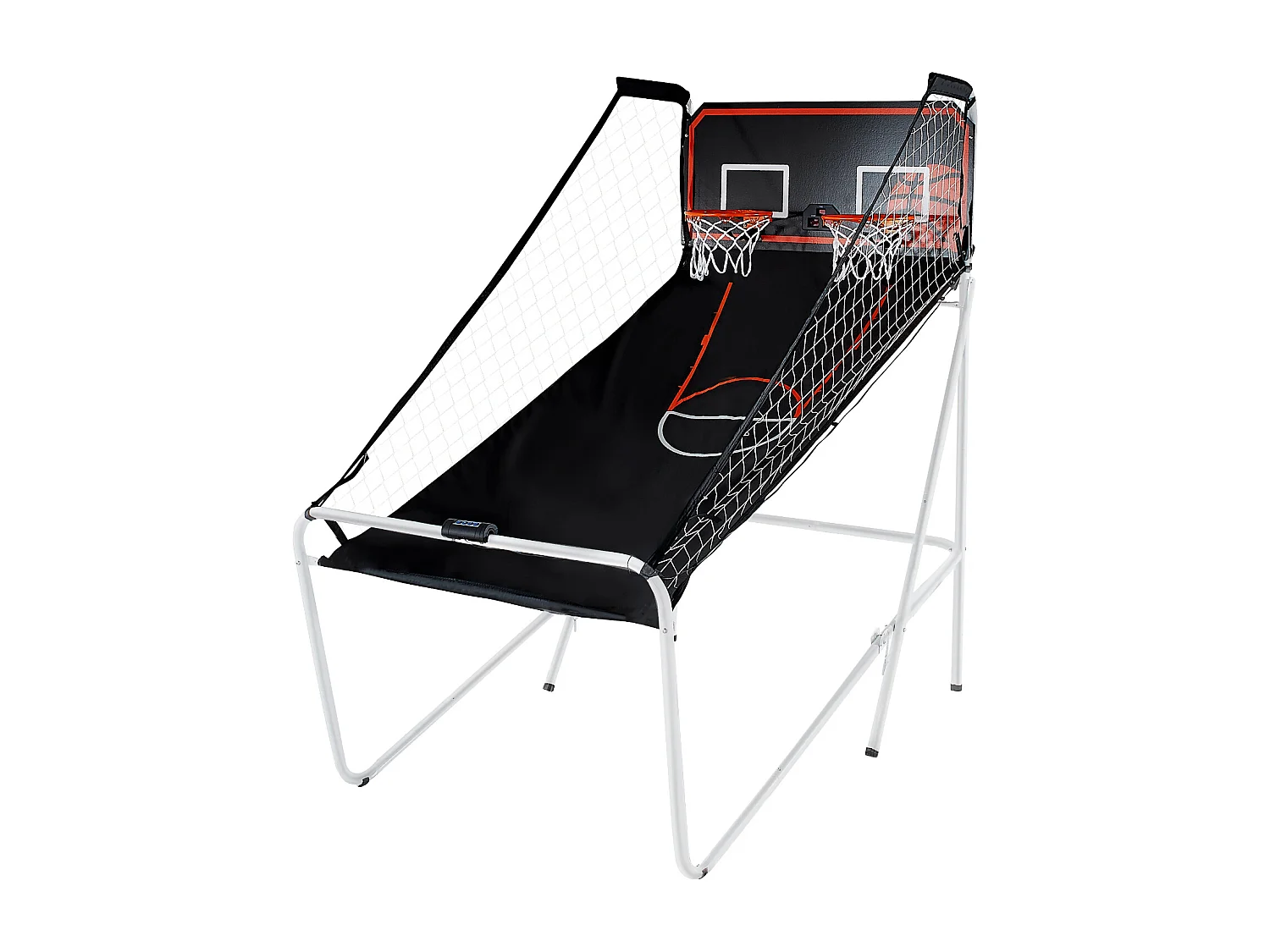 Panier de Basketball, SucceBuy Jeu d'Arcade de Basket-Ball Pliable Indoor Double Shot, 2 Joueurs, 4 Balles