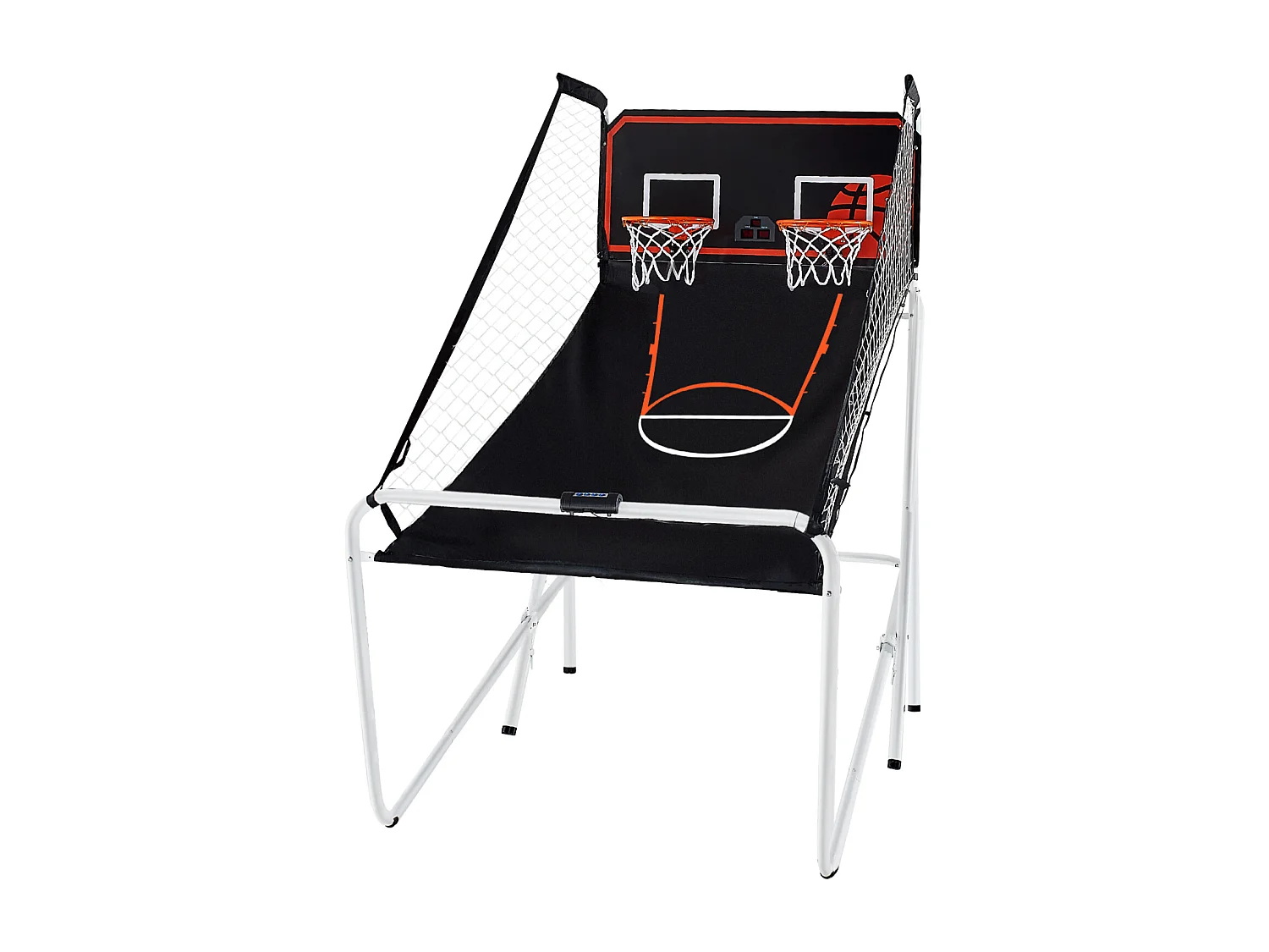 Panier de Basketball, SucceBuy Jeu d'Arcade de Basket-Ball Pliable Indoor Double Shot, 2 Joueurs, 4 Balles