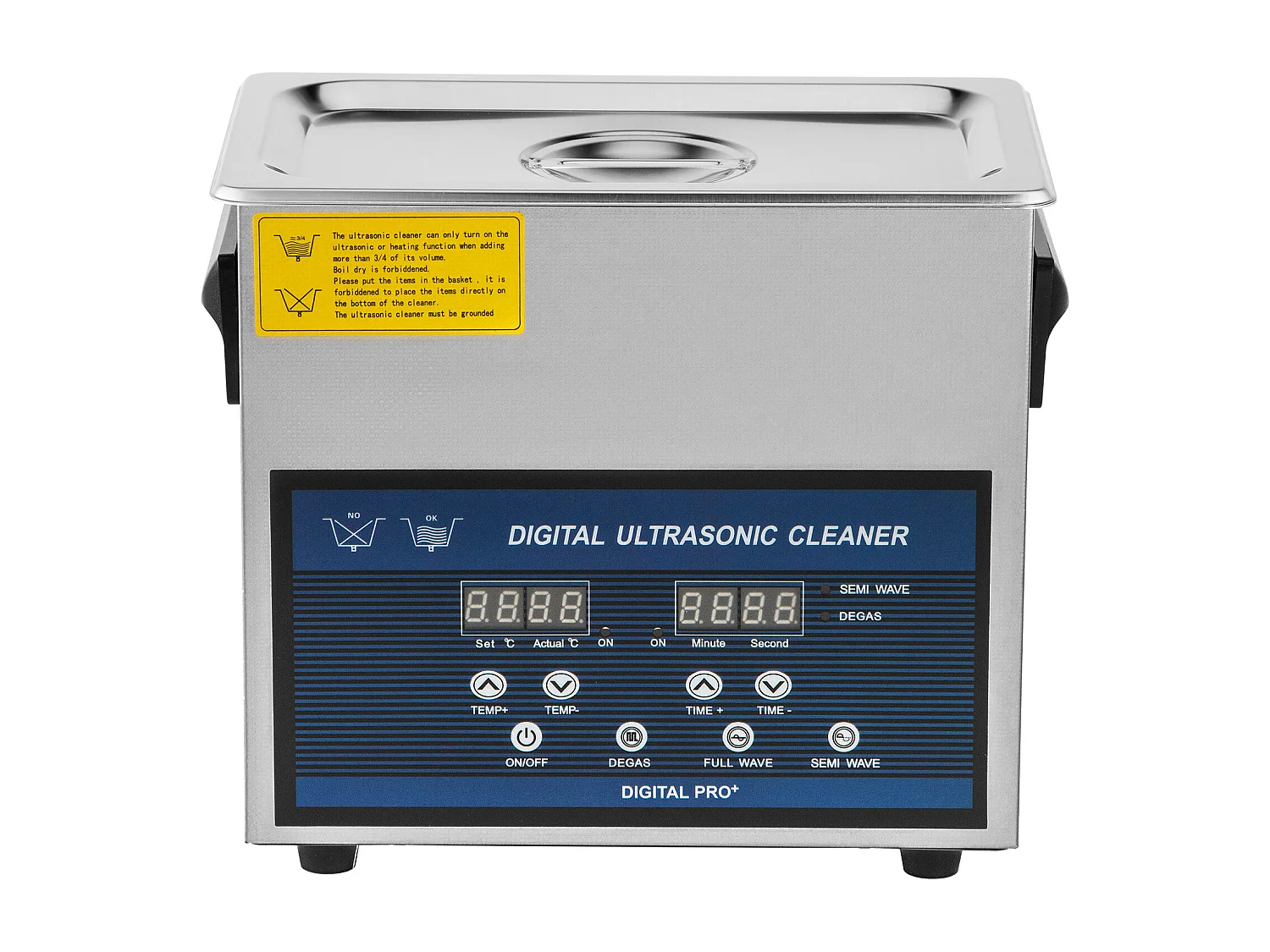 Nettoyeur SucceBuy Nettoyeur Ultrasonique 6L à Double Fréquence avec Chauffage 28/40KHz