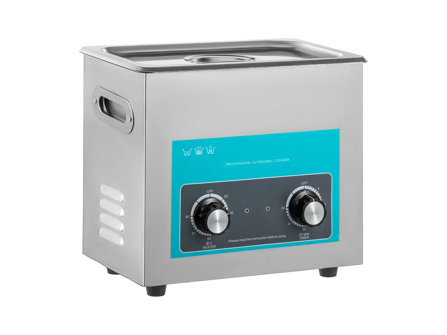 Nettoyeur SucceBuy Nettoyeur de Bijoux à Ultrasons avec Minuterie de Chauffage