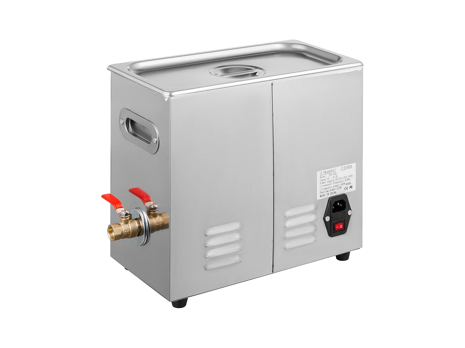 Nettoyeur SucceBuy Nettoyeur de Bijoux à Ultrasons avec Minuterie de Chauffage