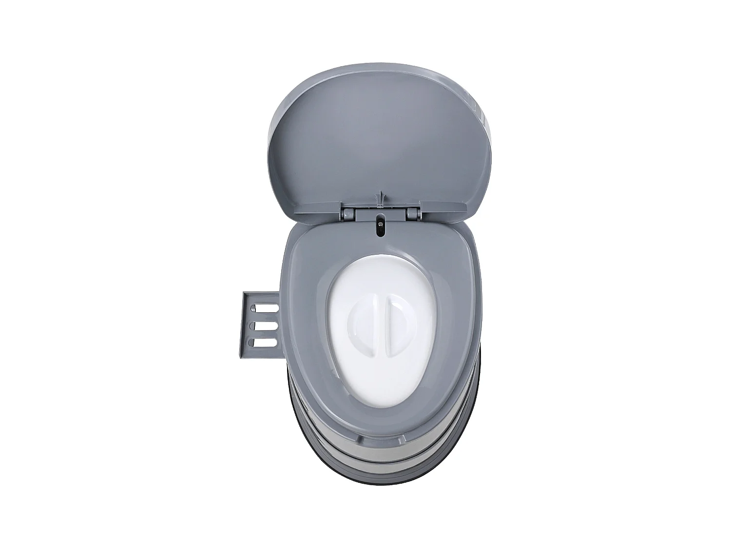 Toilettes SucceBuy, de Camping Portables, Seau Intérieur avec Couvercle, Étagère pour Téléphone et Porte-papier