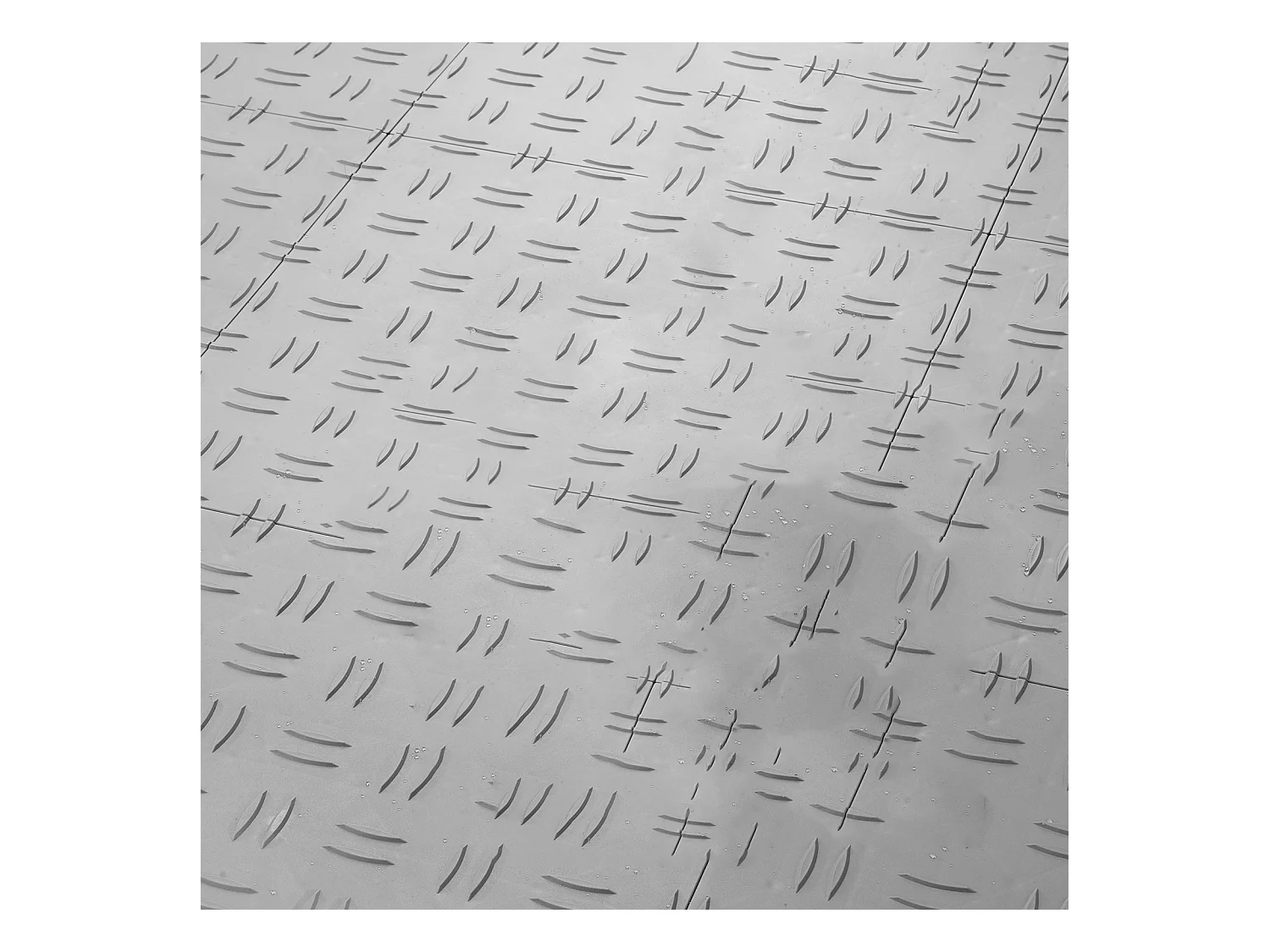 Dalles de Garage Emboîtables, SucceBuy Lot de 25 Carreaux de Garage à Emboîter 30.5x30.5 cm Argent