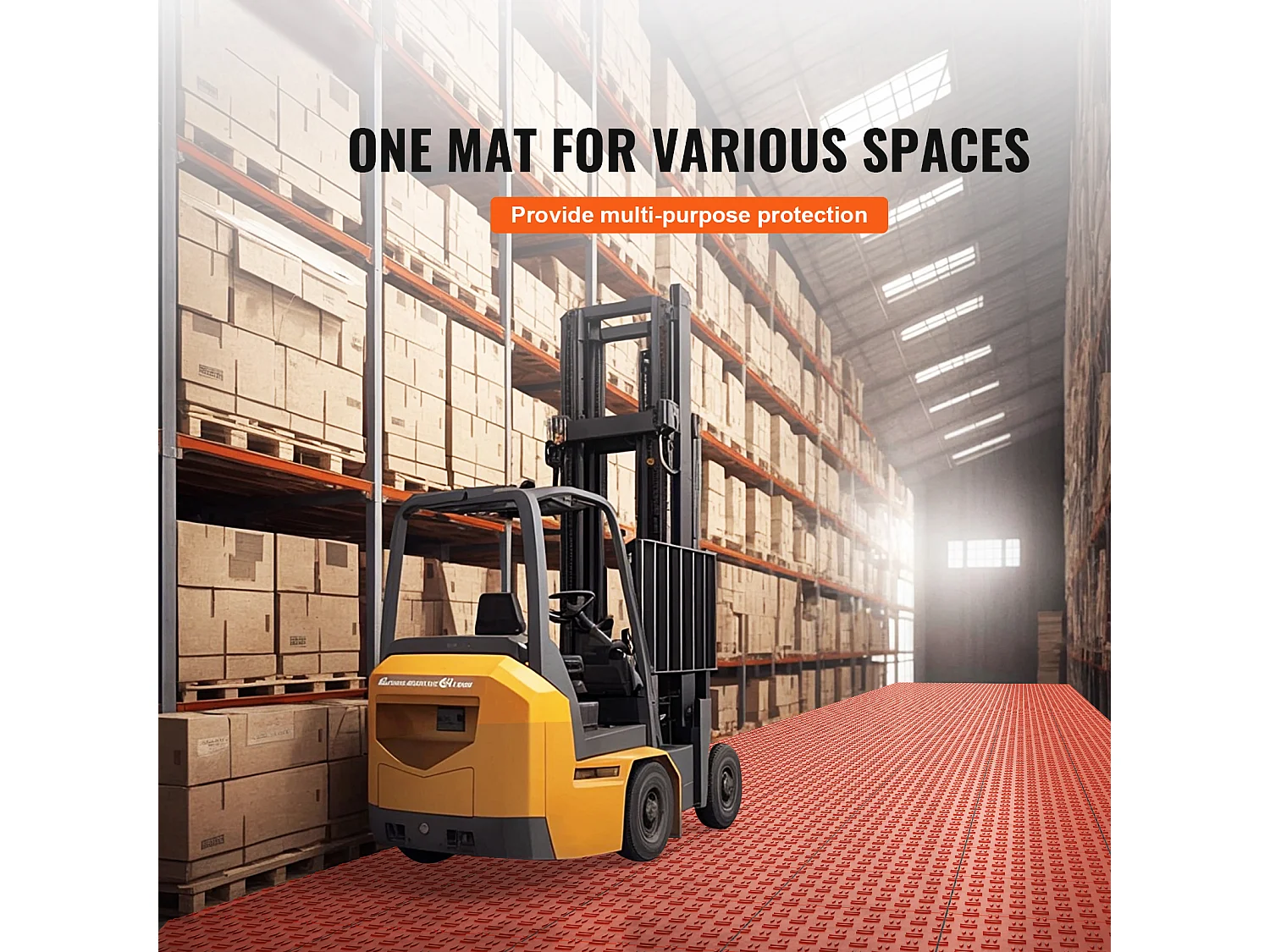 Garagetegels in Elkaar Grijpend, SucceBuy Garagetegels in Elkaar Grijpend Verpakking van 25, 30.5x30.5 cm Rood