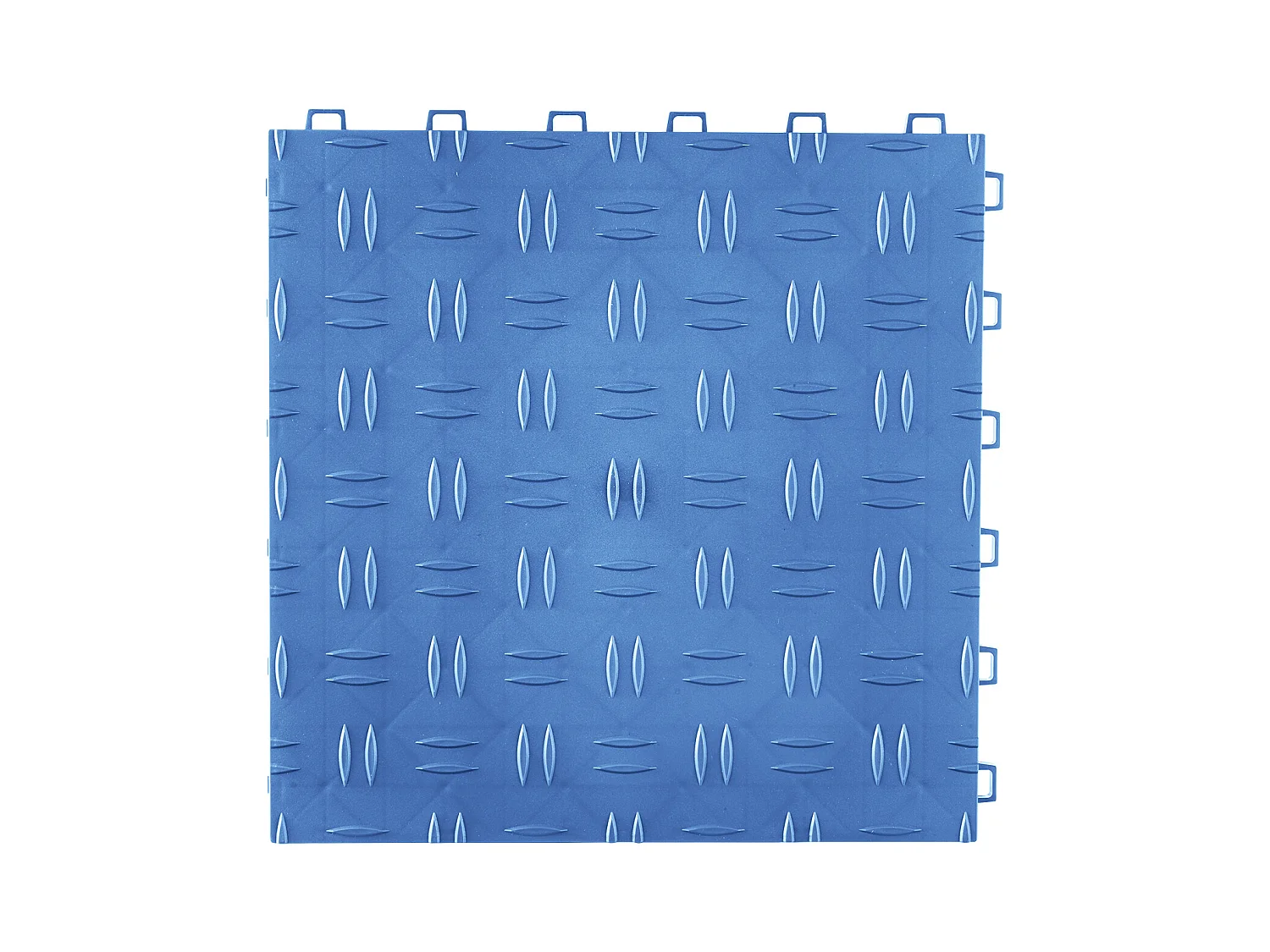 Dalles de Garage Emboîtables, SucceBuy Lot de 50 Carreaux de Garage à Emboîter 30.5x30.5 cm Bleu