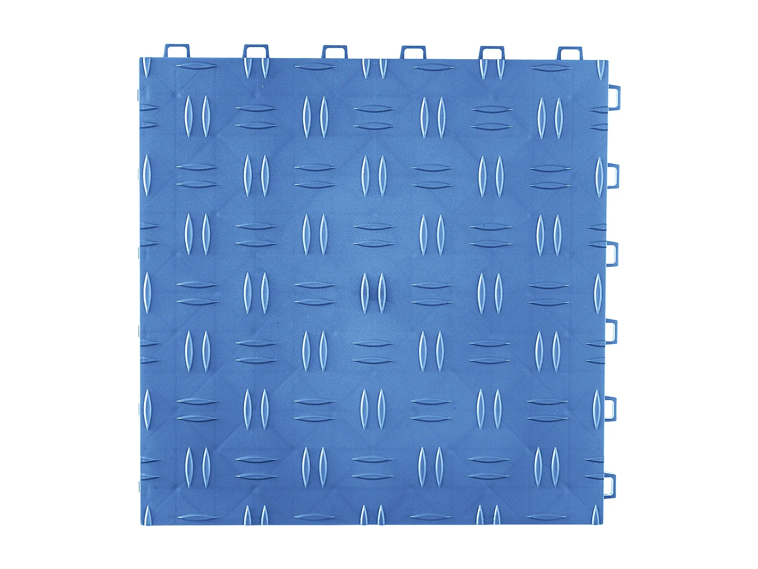 Dalles de Garage Emboîtables, SucceBuy Lot de 50 Carreaux de Garage à Emboîter 30.5x30.5 cm Bleu