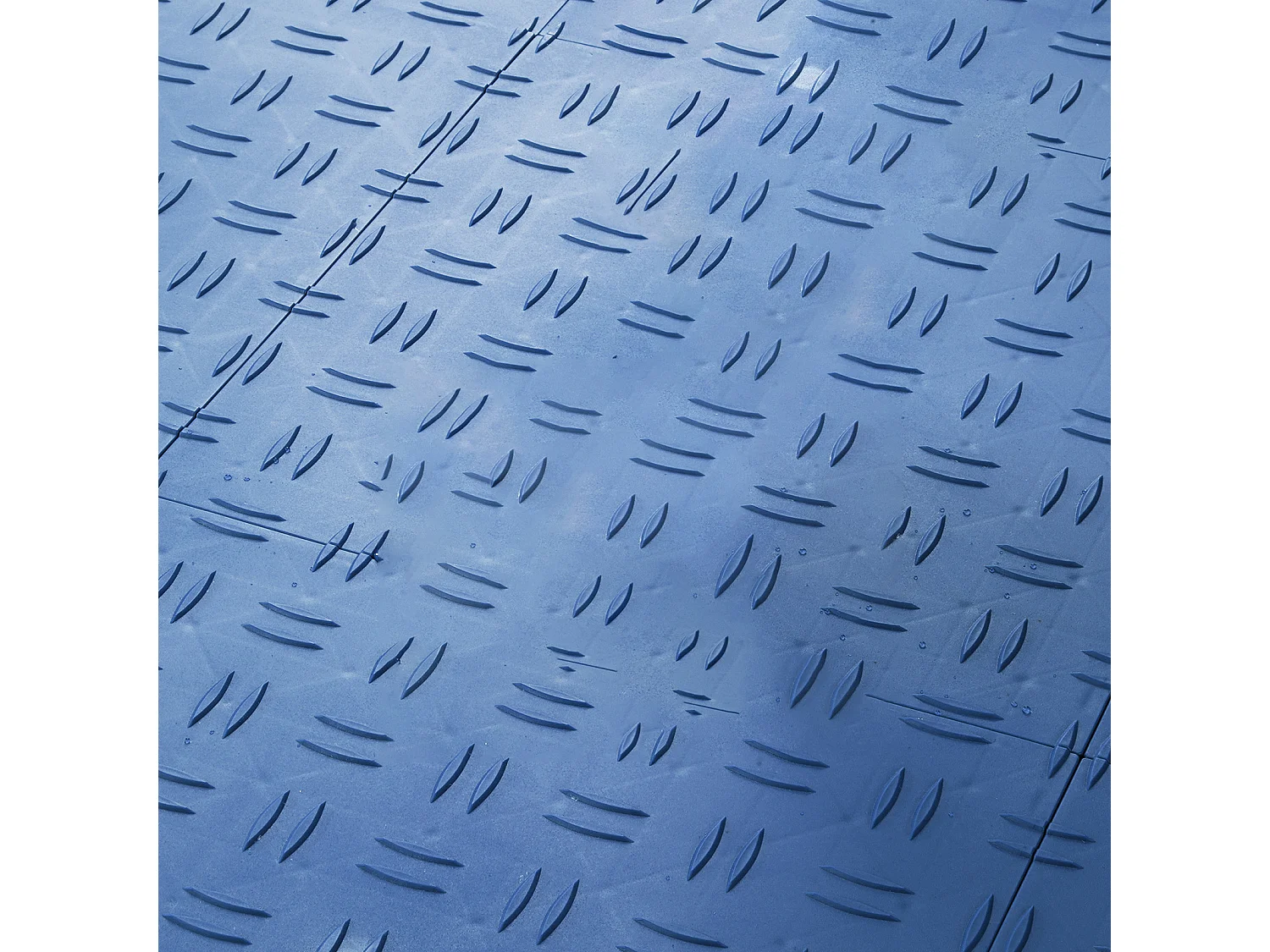 Dalles de Garage Emboîtables, SucceBuy Lot de 50 Carreaux de Garage à Emboîter 30.5x30.5 cm Bleu