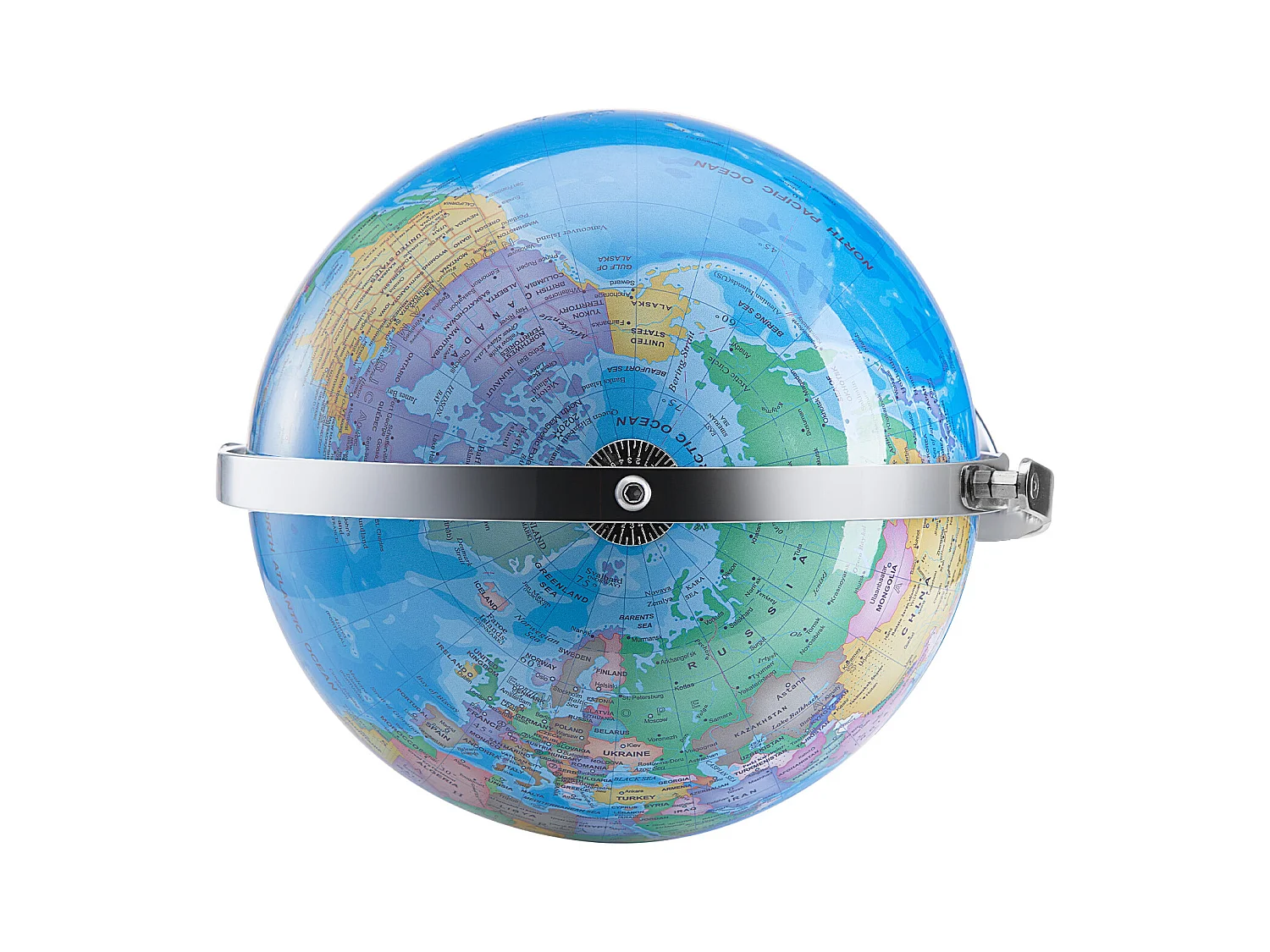 Globe Terrestre SucceBuy Parlant, 228,6 Mm, Globe Interactif pour L'apprentissage Précoce des Enfants, avec Stylo Intelligent, Veilleuse LED, Interface USB