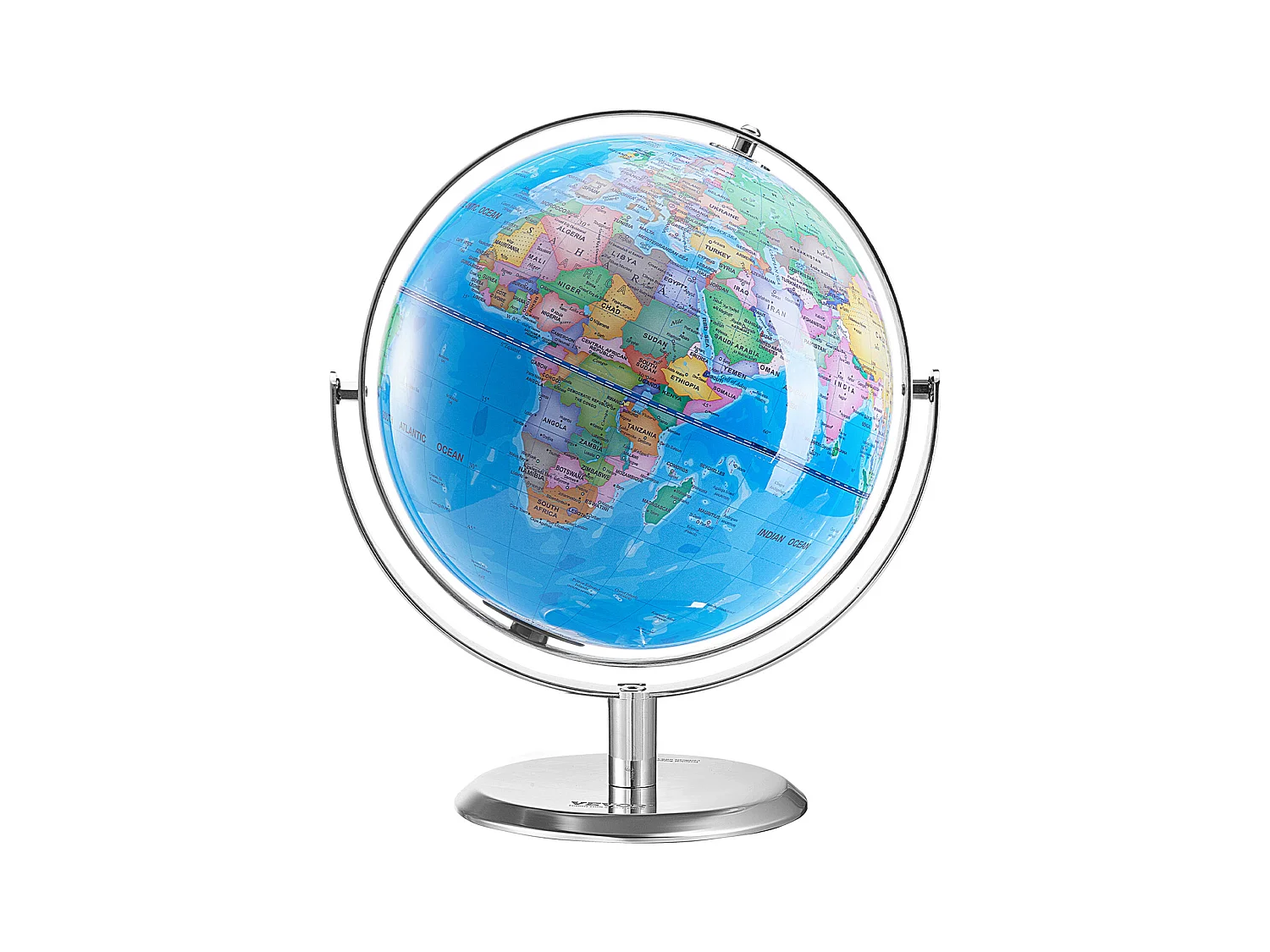 Globe Terrestre SucceBuy Parlant, 228,6 Mm, Globe Interactif pour L'apprentissage Précoce des Enfants, avec Stylo Intelligent, Veilleuse LED, Interface USB