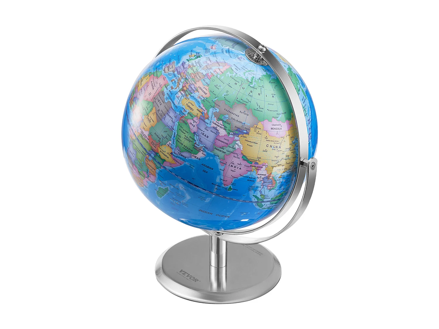 Globe Terrestre SucceBuy Parlant, 228,6 Mm, Globe Interactif pour L'apprentissage Précoce des Enfants, avec Stylo Intelligent, Veilleuse LED, Interface USB