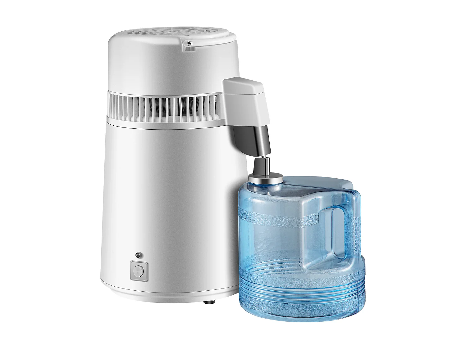 Petit Electroménager SucceBuy Distillateur D'Eau Pure 4 L, Filtre Purificateur D'Eau 1 L/H, Maison Médicale Dentaire, 220 V