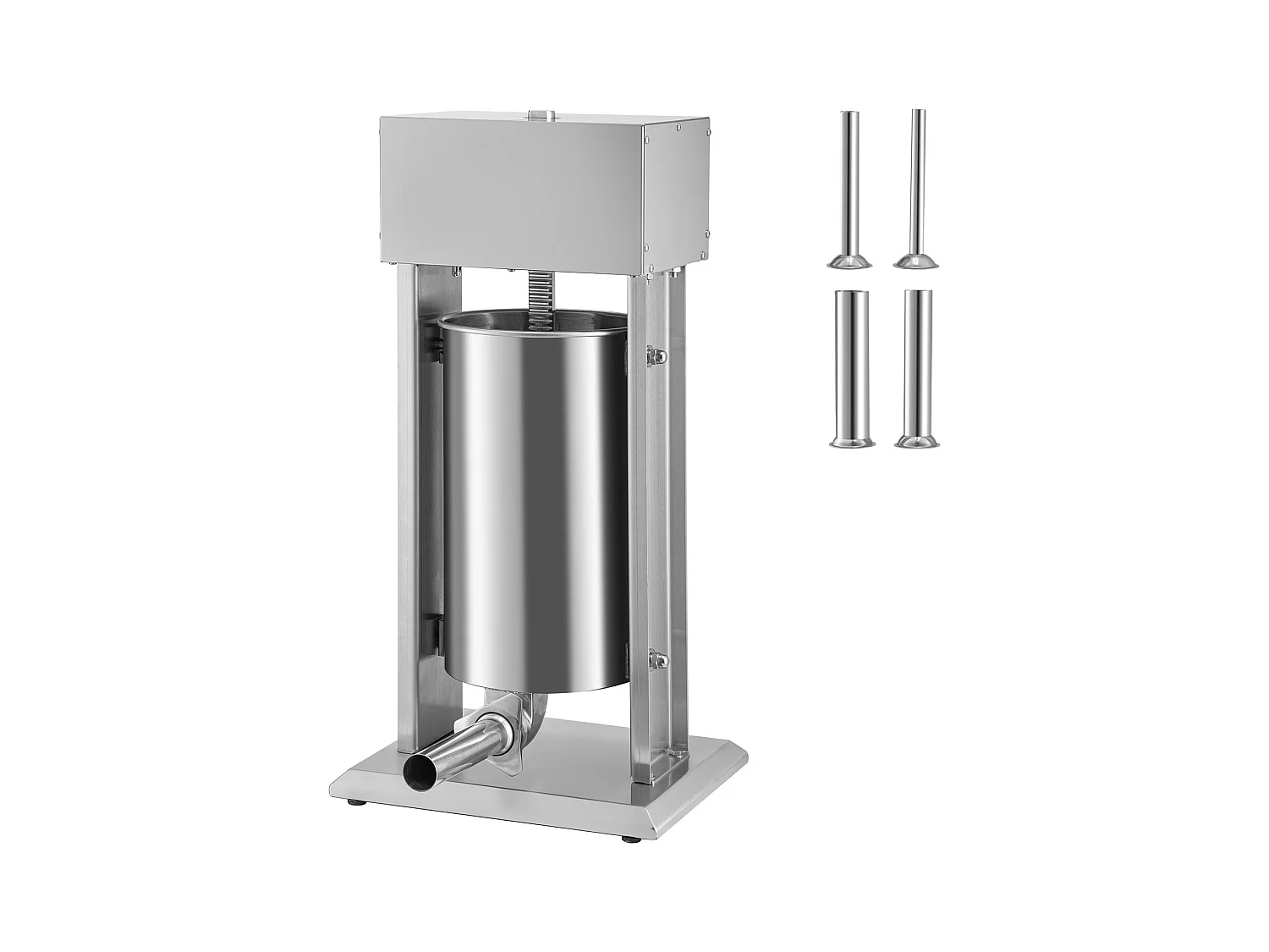 Saucisse SucceBuy Remplisseuse de Saucisses Électrique 15L à Vitesse Variable en Acier Inoxydable