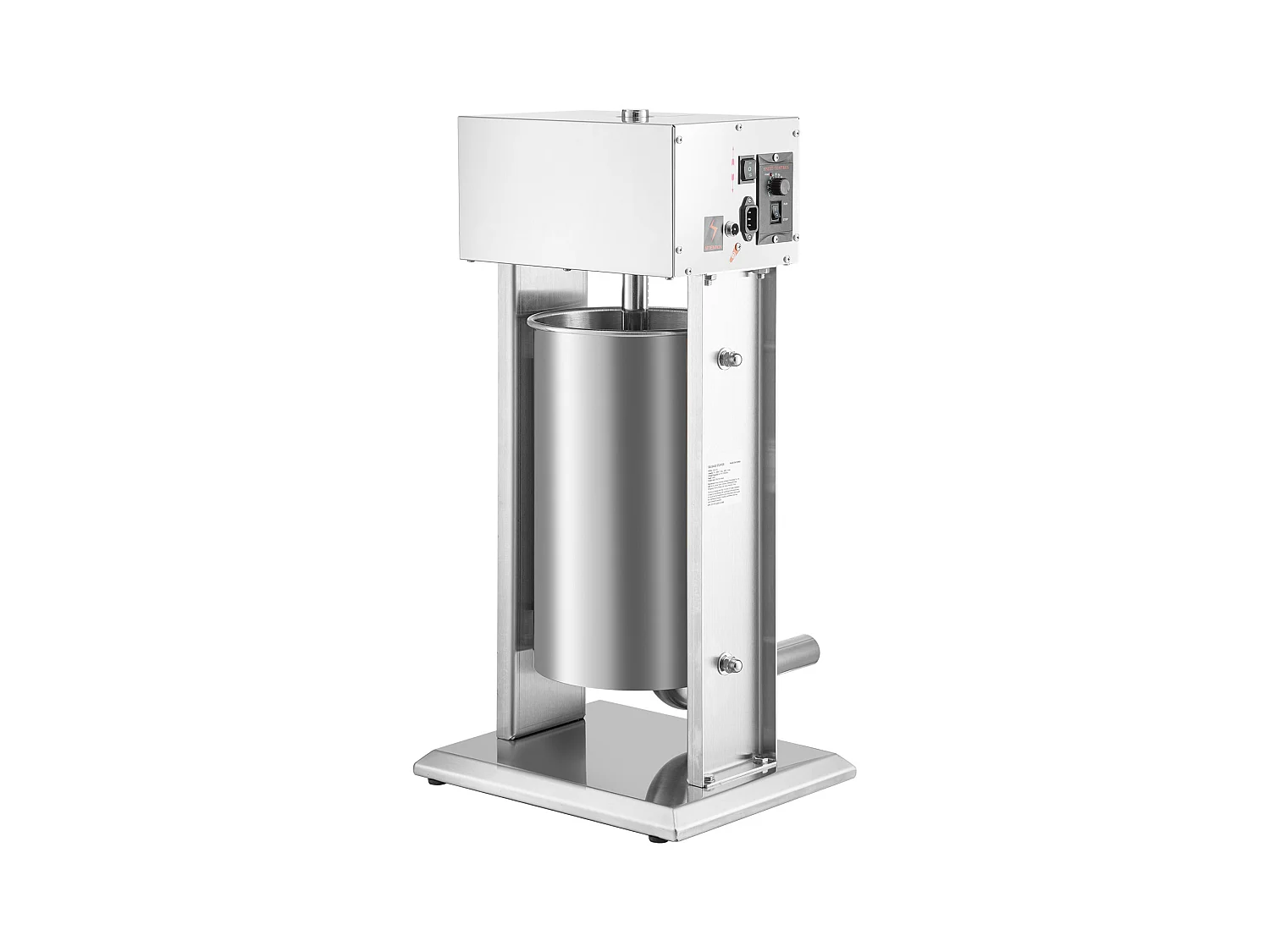 Saucisse SucceBuy Remplisseuse de Saucisses Électrique 15L à Vitesse Variable en Acier Inoxydable