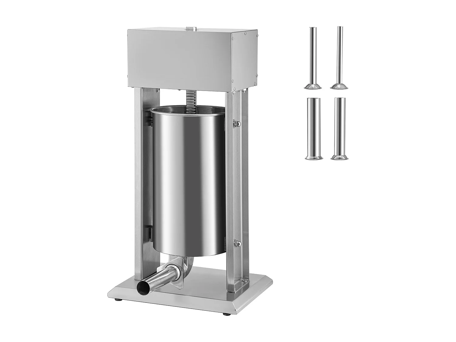 Saucisse SucceBuy Remplisseuse de Saucisses Électrique 15L à Vitesse Variable en Acier Inoxydable