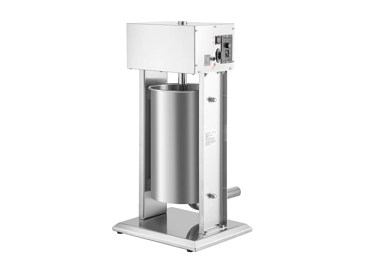 Saucisse SucceBuy Remplisseuse de Saucisses Électrique 15L à Vitesse Variable en Acier Inoxydable