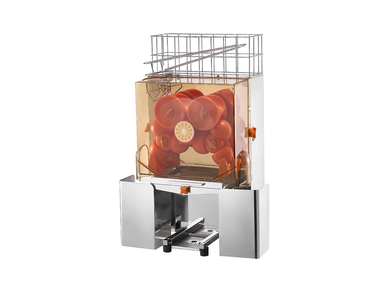 Presse-Agrumes Électrique SucceBuy Presse-Agrumes Commercial 120 W Avec Extracteur de Jus et Boîte Filtrante