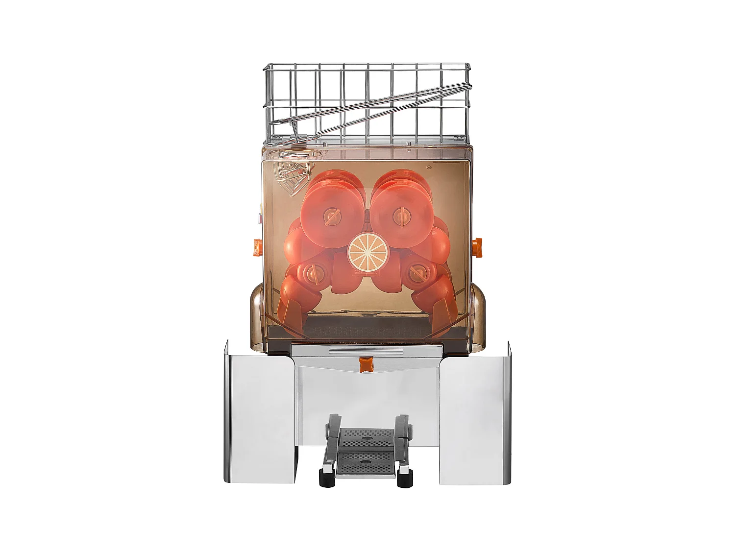 Presse-Agrumes Électrique SucceBuy Presse-Agrumes Commercial 120 W Avec Extracteur de Jus et Boîte Filtrante