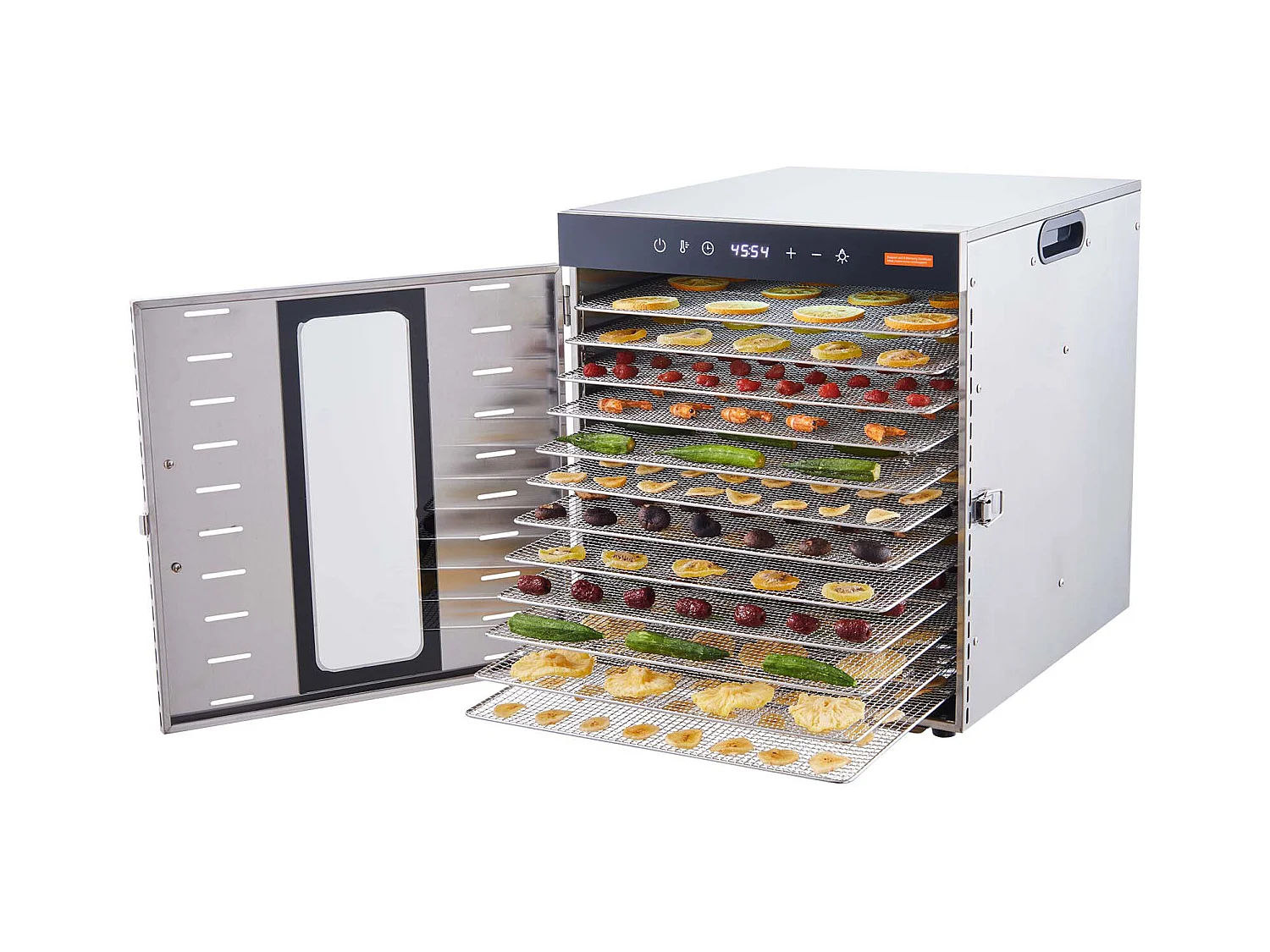 Déshydrateur SucceBuy Déshydrateur Alimentaire à 10 Plateaux, Séchoir à Fruits SécHés en Acier Inoxydable de 1000 W