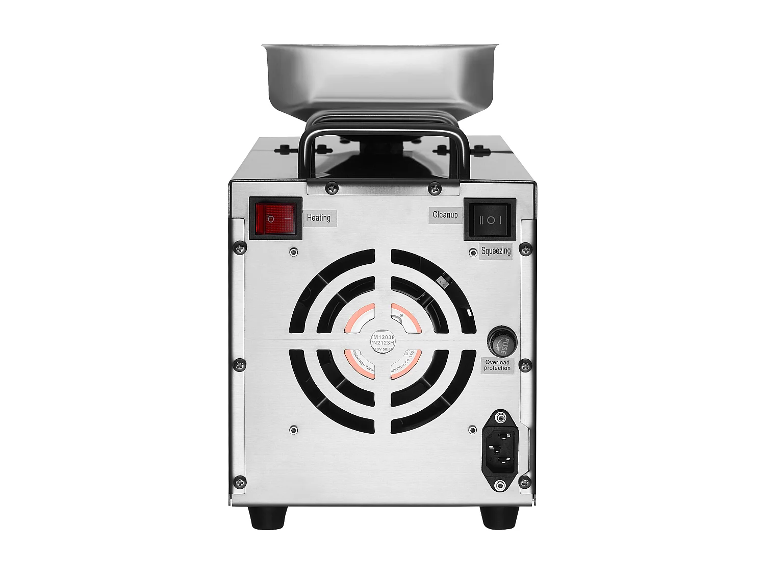 Petit Electroménager SucceBuy Presse à Huile Électrique 700 W en Acier Inoxydable pour Graines de Sésame