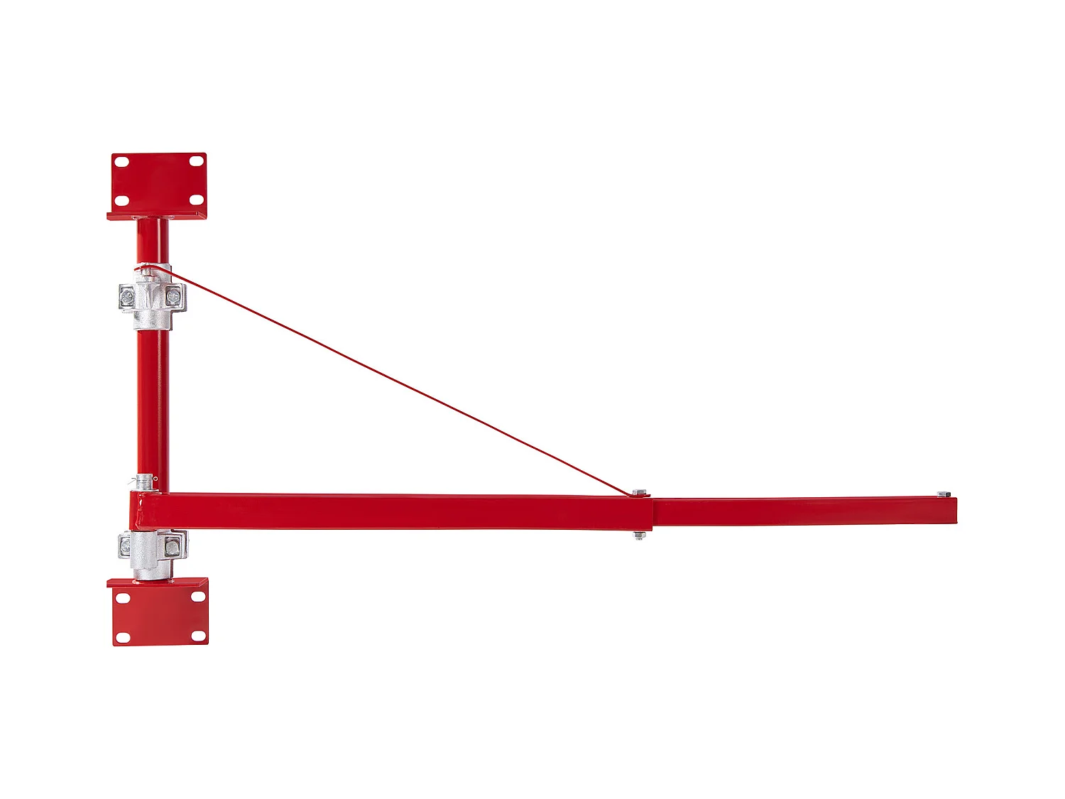 Bras de Support de Palan Électrique SucceBuy Support Pivotant Poteau d'Échafaudage Charge Maximale de 660 lb
