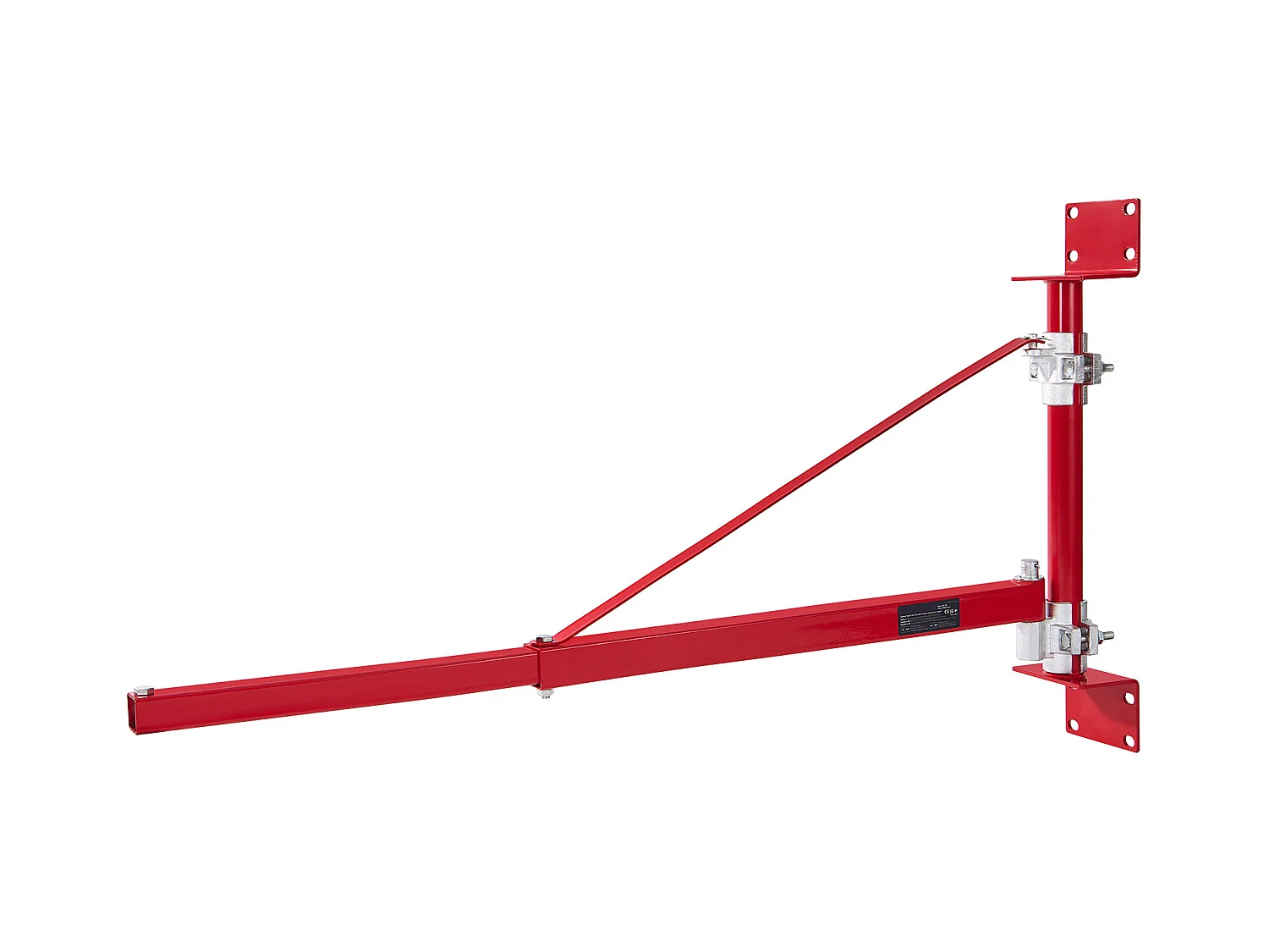 Bras de Support de Palan Électrique SucceBuy Support Pivotant Poteau d'Échafaudage Charge Maximale de 660 lb