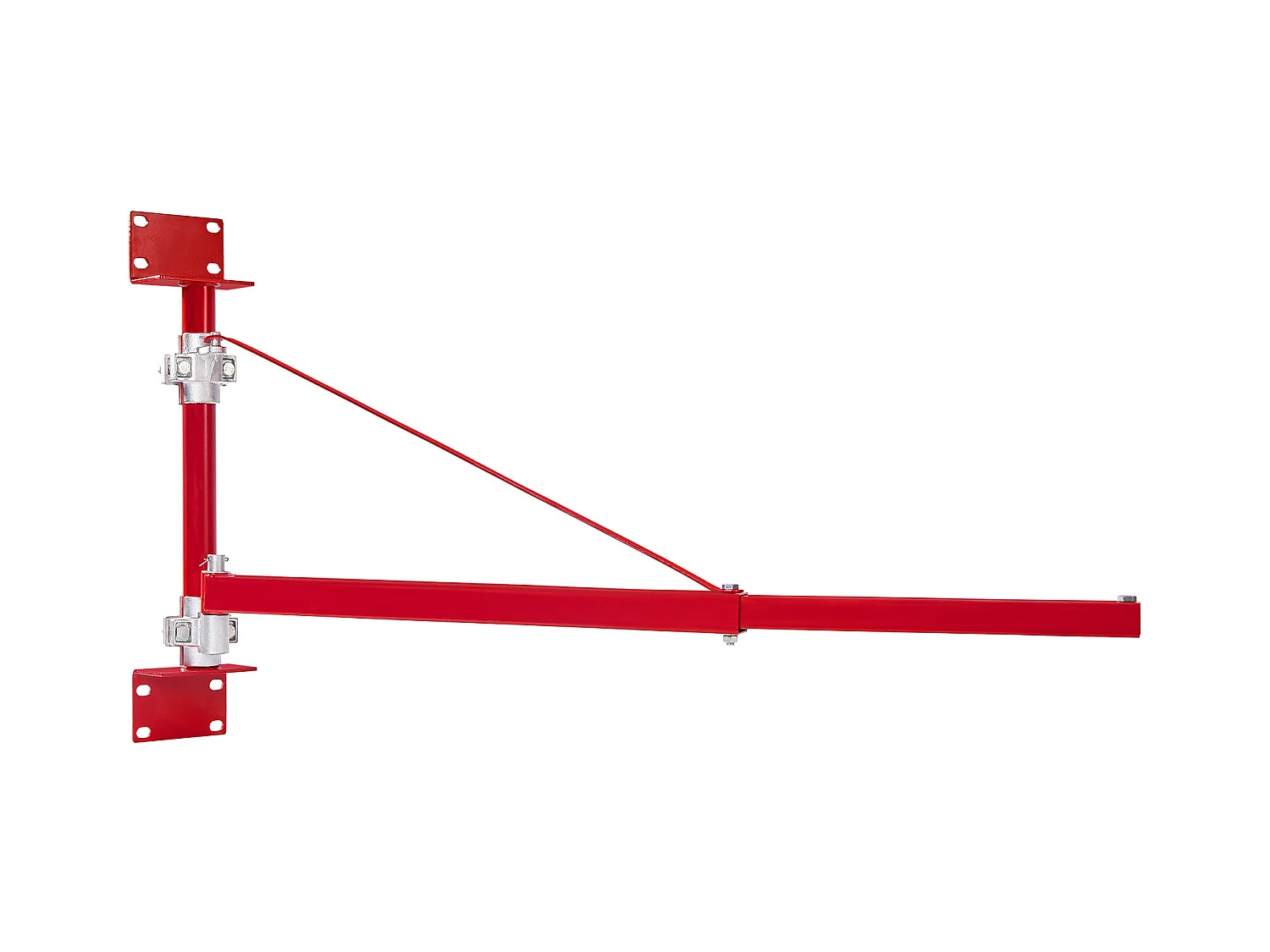 Bras de Support de Palan Électrique SucceBuy Support Pivotant Poteau d'Échafaudage Charge Maximale de 660 lb