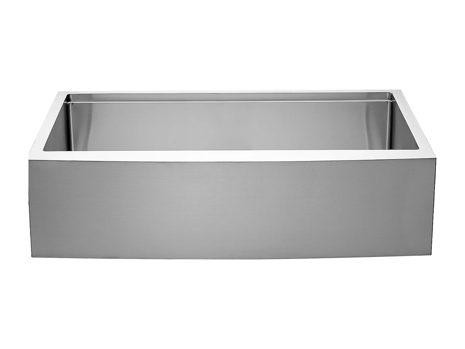 Evier de Cuisine SucceBuy Évier Cuisine de Style Campagnard Évier à Encastrer en Acier Inoxydable 304 Une Cuve 91 x 56 x 23 Cm