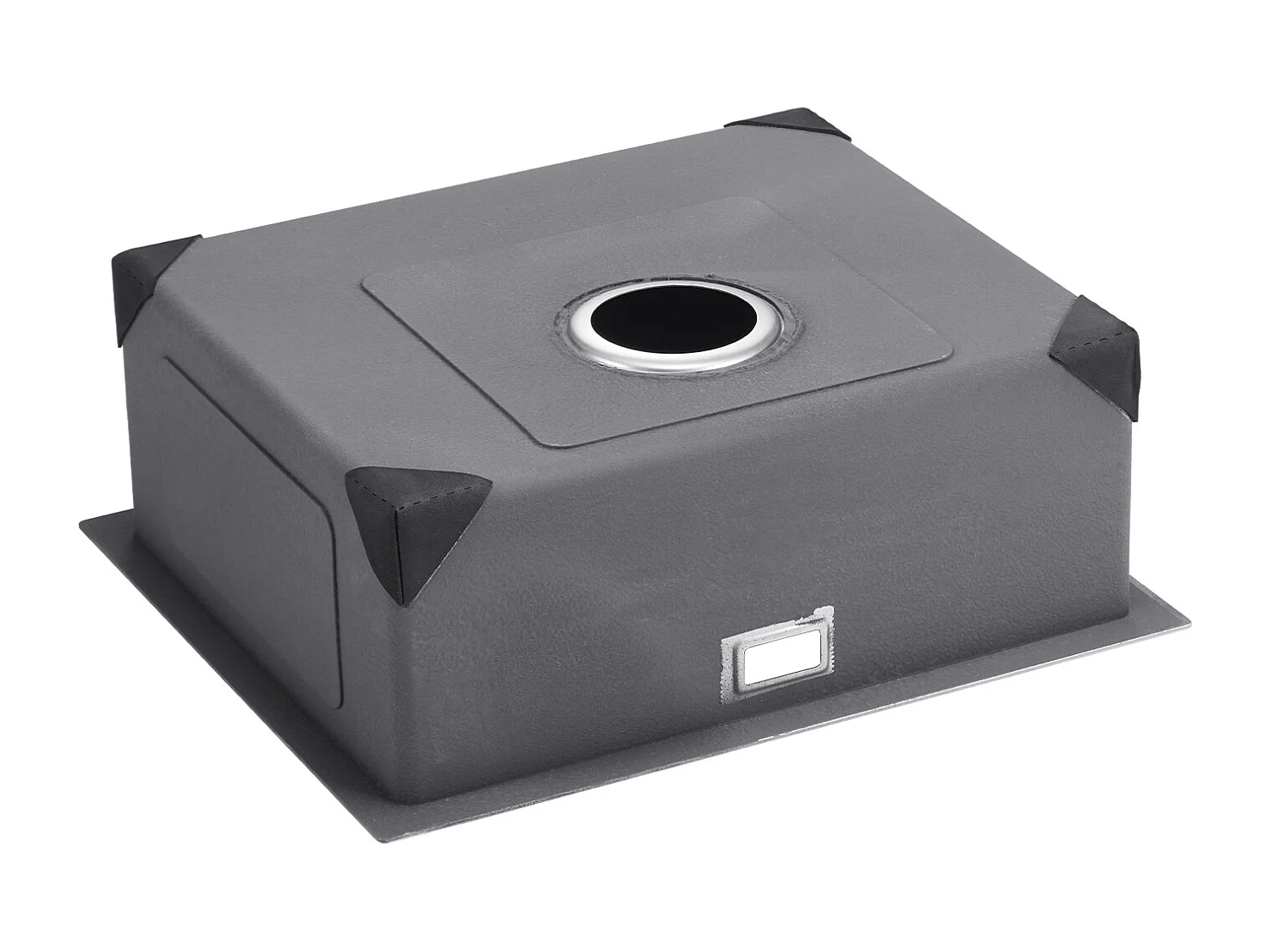 Keuken Spoelbak SucceBuy Keuken Spoelbak 50cm Enkele Kom Onderbouw RVS Keuken Spoelbak