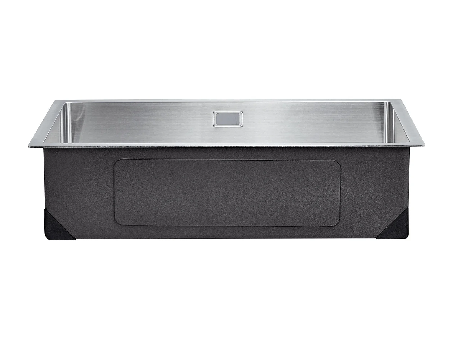 Keuken Spoelbak SucceBuy Keuken Spoelbak 50cm Enkele Kom Onderbouw RVS Keuken Spoelbak