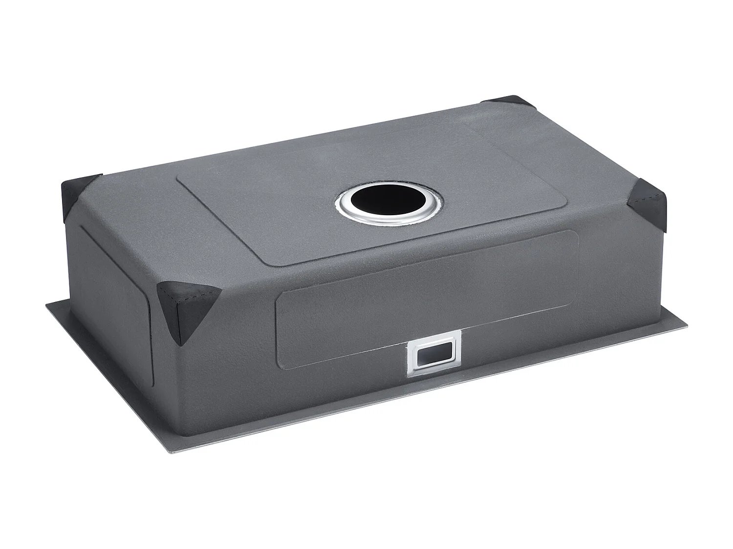 Évier de Cuisine SucceBuy Évier de Cuisine en Acier Inoxydable 76 cm