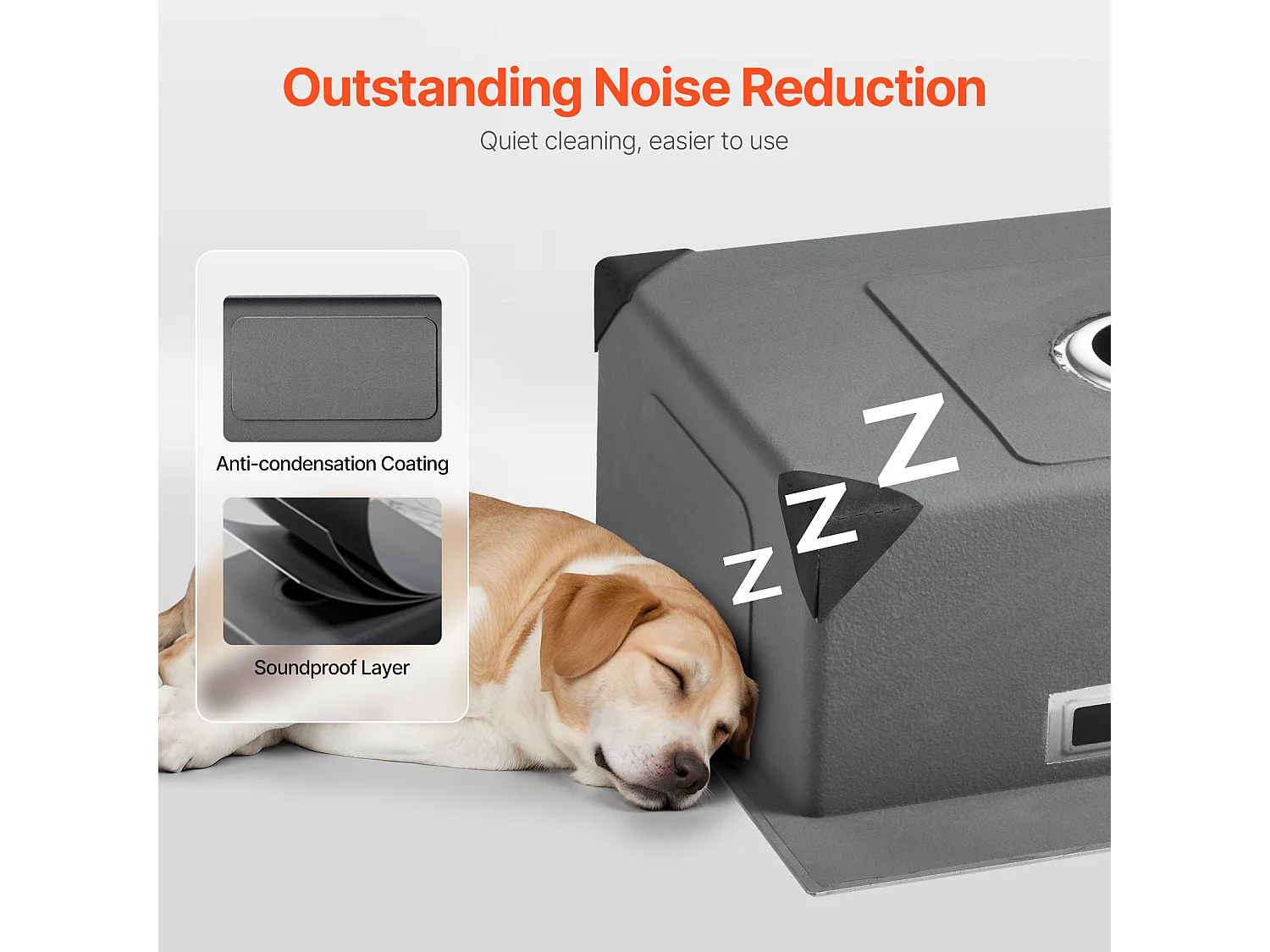 Keuken Spoelbak SucceBuy Keuken Spoelbak 68CM Bovenbouw Enkele Kom Onderbouw RVS Bar Spoelbak