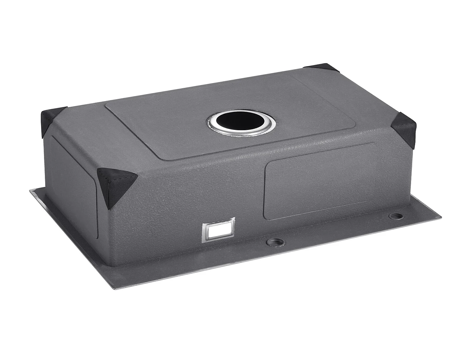 Keuken Spoelbak SucceBuy Keuken Spoelbak 68CM Bovenbouw Enkele Kom Onderbouw RVS Bar Spoelbak