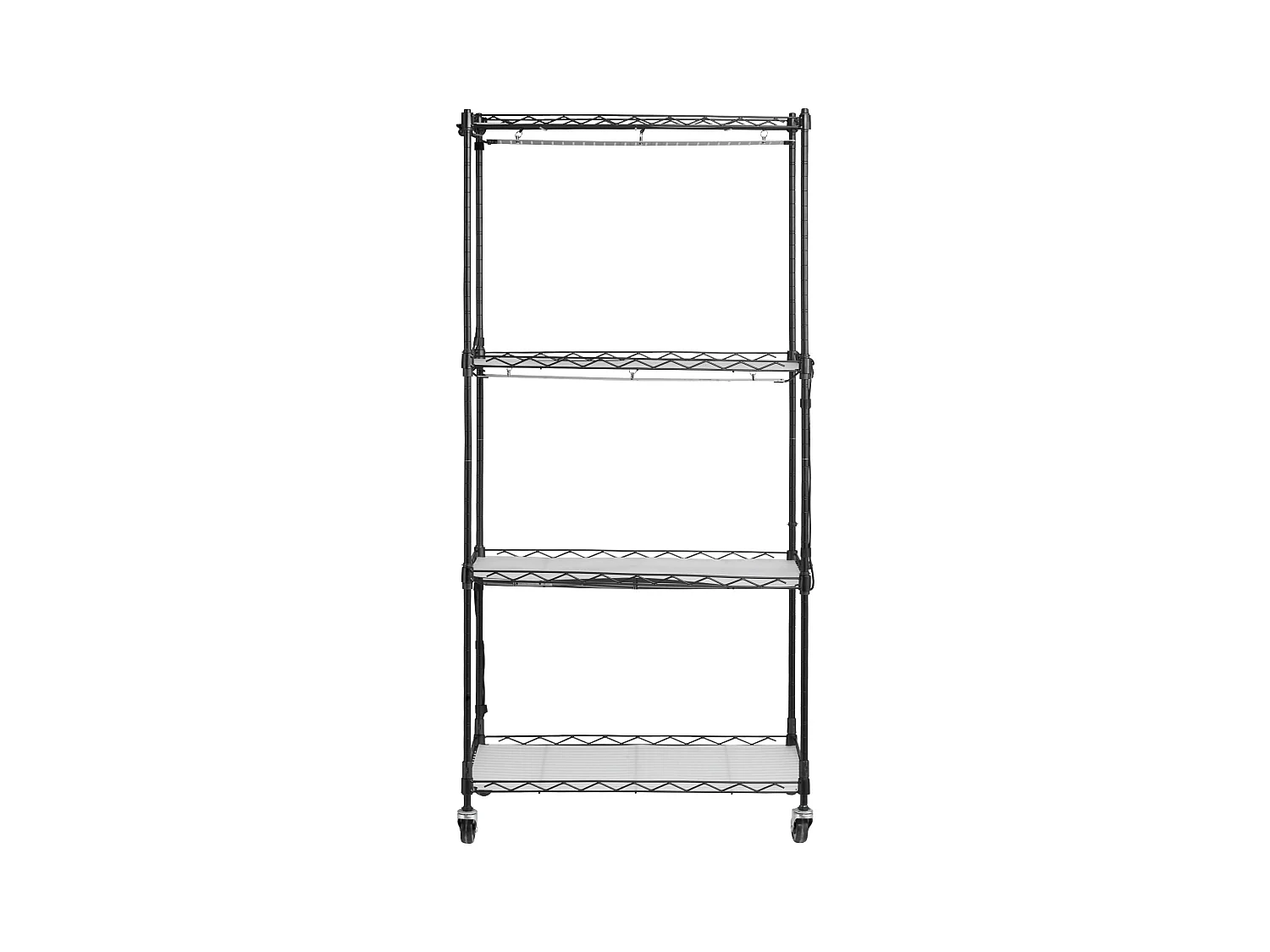 Support pour Plantes SucceBuy, avec Lampes de Croissance, 4 Niveaux, 45 W, 60x35x126,5 cm, pour Jardinage Germination Graines