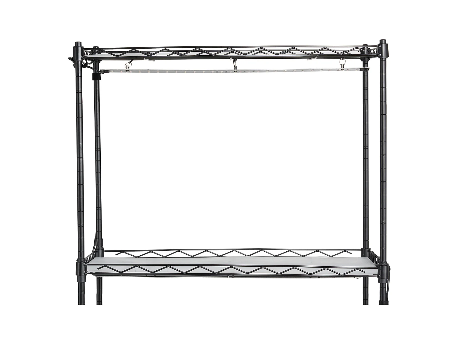 Support pour Plantes SucceBuy, avec Lampes de Croissance, 4 Niveaux, 45 W, 60x35x126,5 cm, pour Jardinage Germination Graines