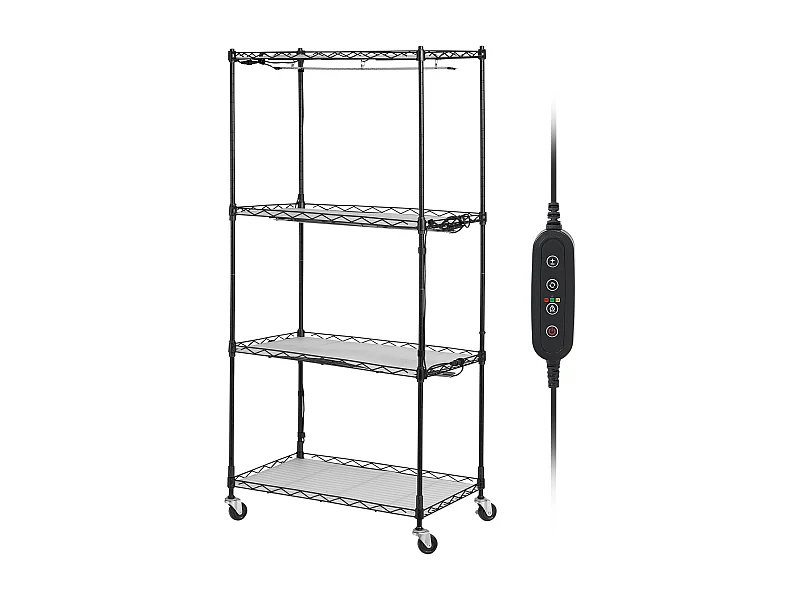 Support pour Plantes SucceBuy, avec Lampes de Croissance, 4 Niveaux, 45 W, 60x35x126,5 cm, pour Jardinage Germination Graines