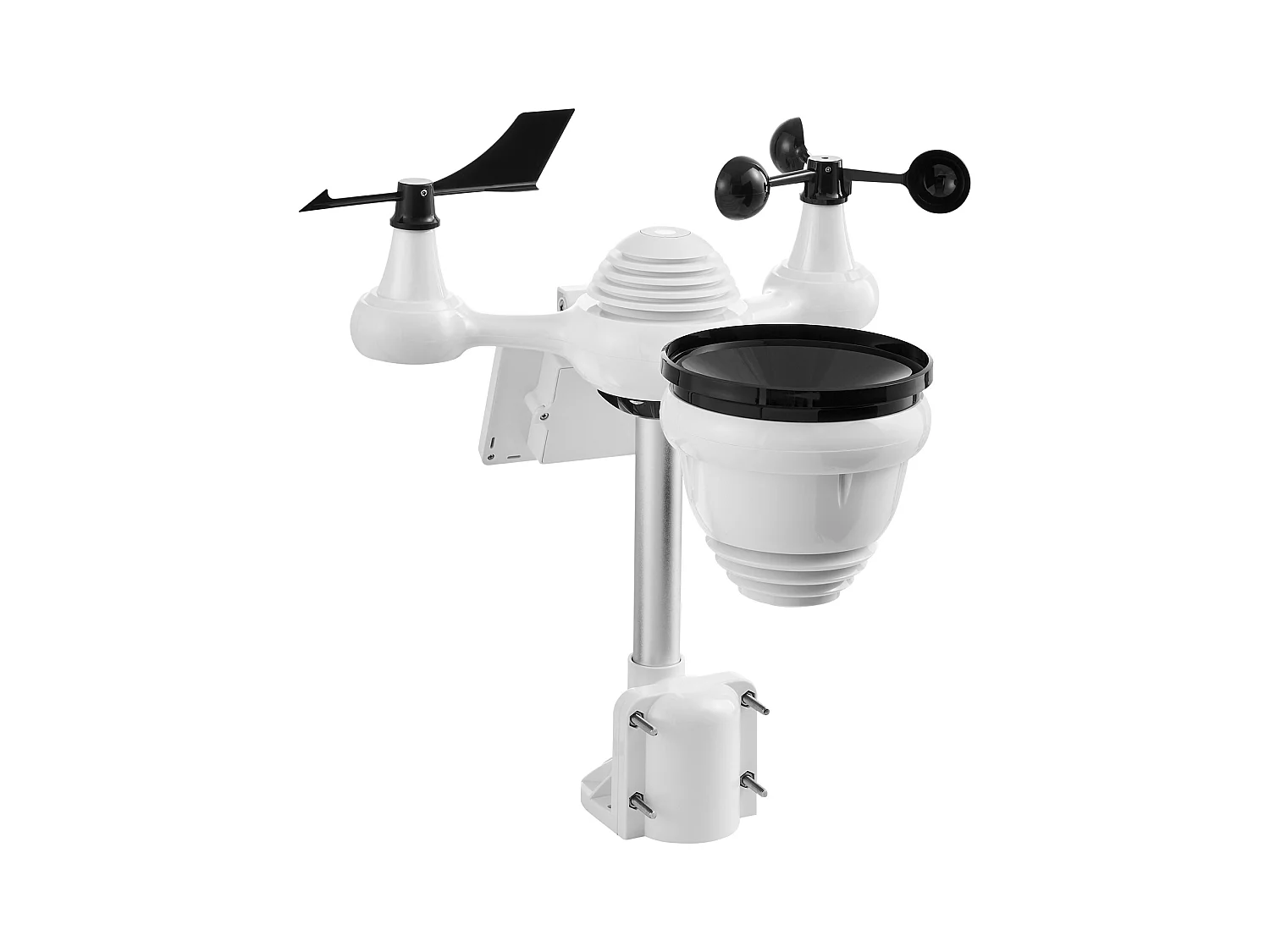 Station Météo Wi-Fi Énergie Solaire 7 en 1 SucceBuy, Écran TFT 17,78 cm, Télécommande Wi-Fi, avec Capteur Extérieur