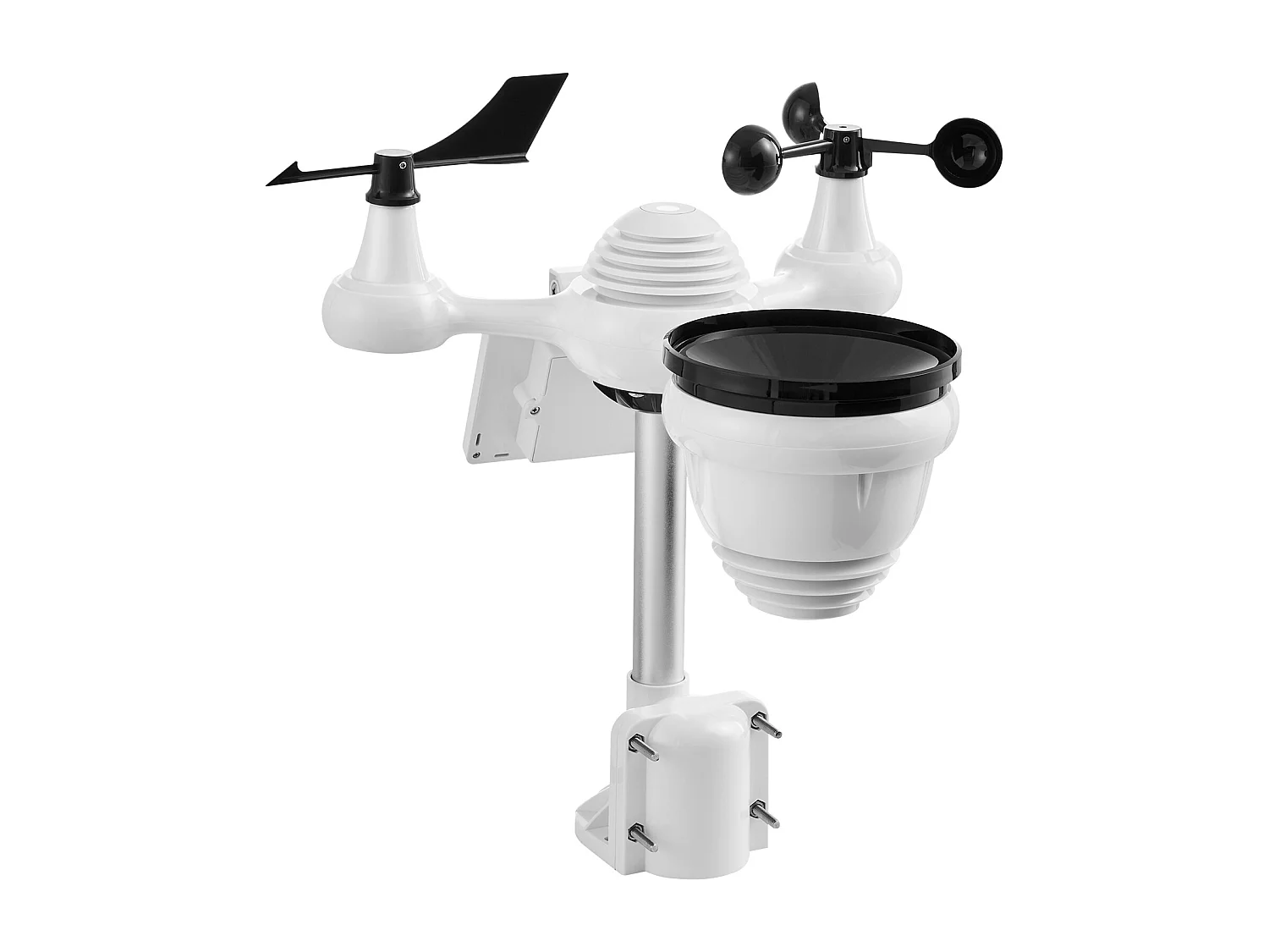 Station Météo Wi-Fi Énergie Solaire 7 en 1 SucceBuy, Écran TFT 17,78 cm, Télécommande Wi-Fi, avec Capteur Extérieur