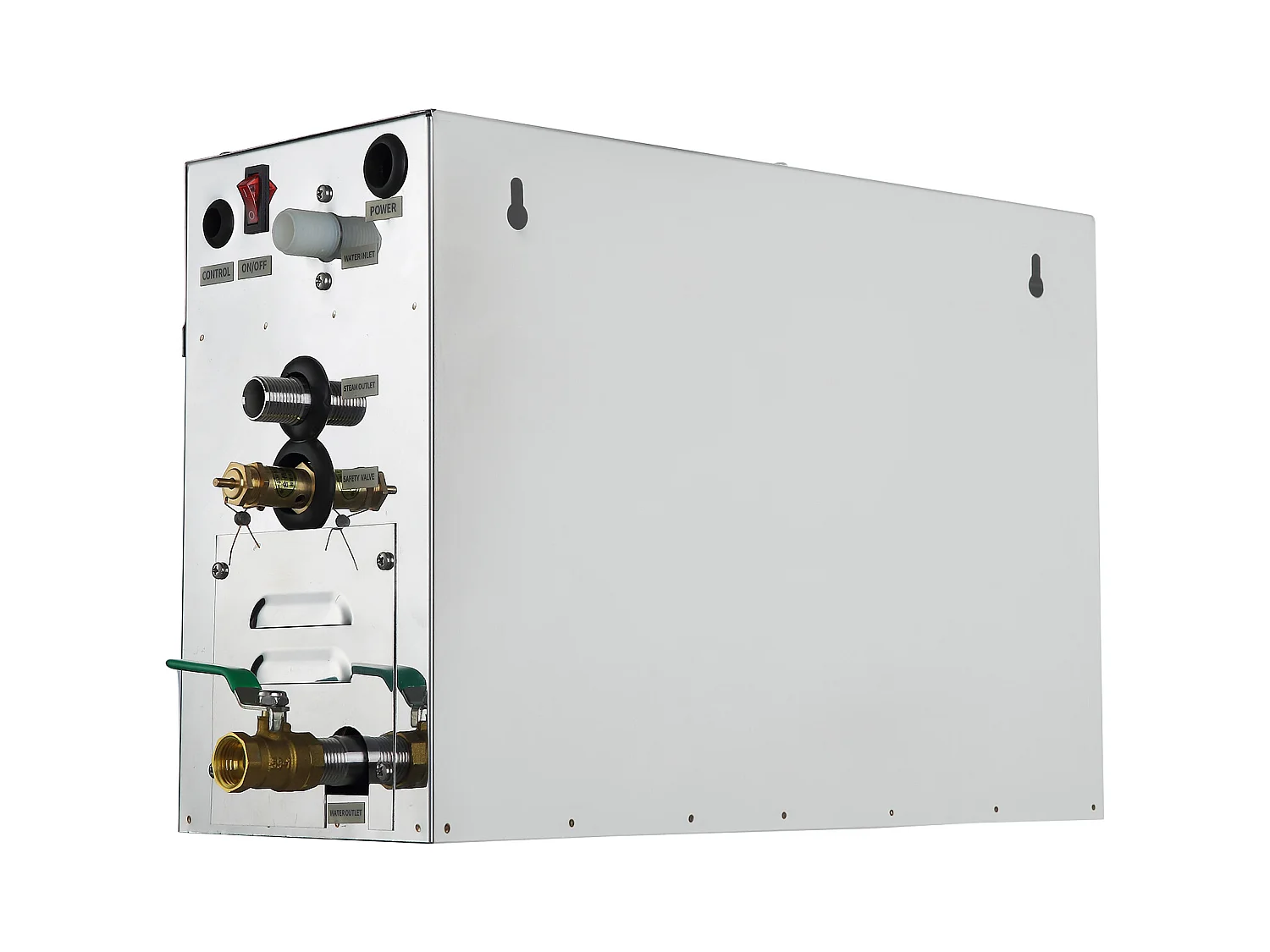 Générateur de Vapeur Sauna SucceBuy 9KW, avec Réservoir d'Eau 6 L, Moniteur LED, Drain Manuel, pour Hammam Domicile