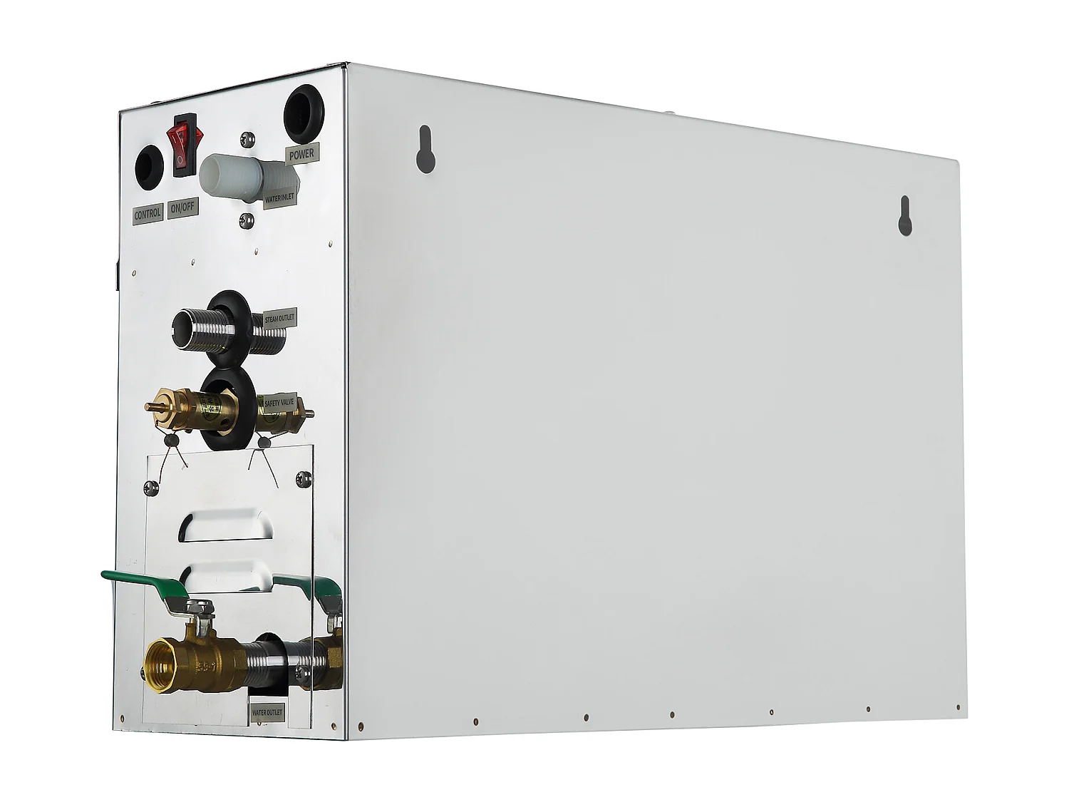 Générateur de Vapeur Sauna SucceBuy 9KW, avec Réservoir d'Eau 6 L, Moniteur LED, Drain Manuel, pour Hammam Domicile