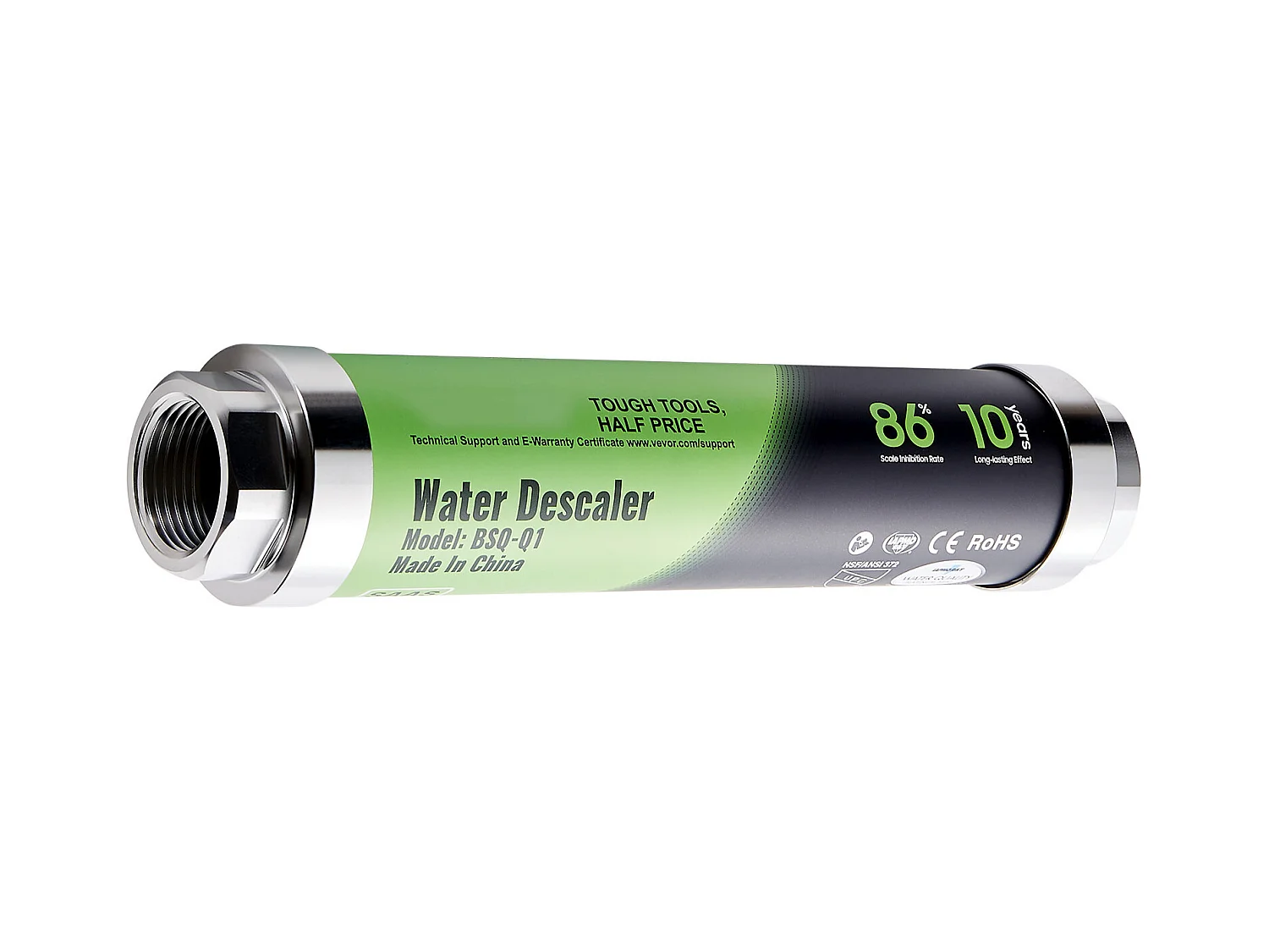 Adoucisseur D'Eau SucceBuy sans Sel Système de Détartrage Physique en Alliage SAAS