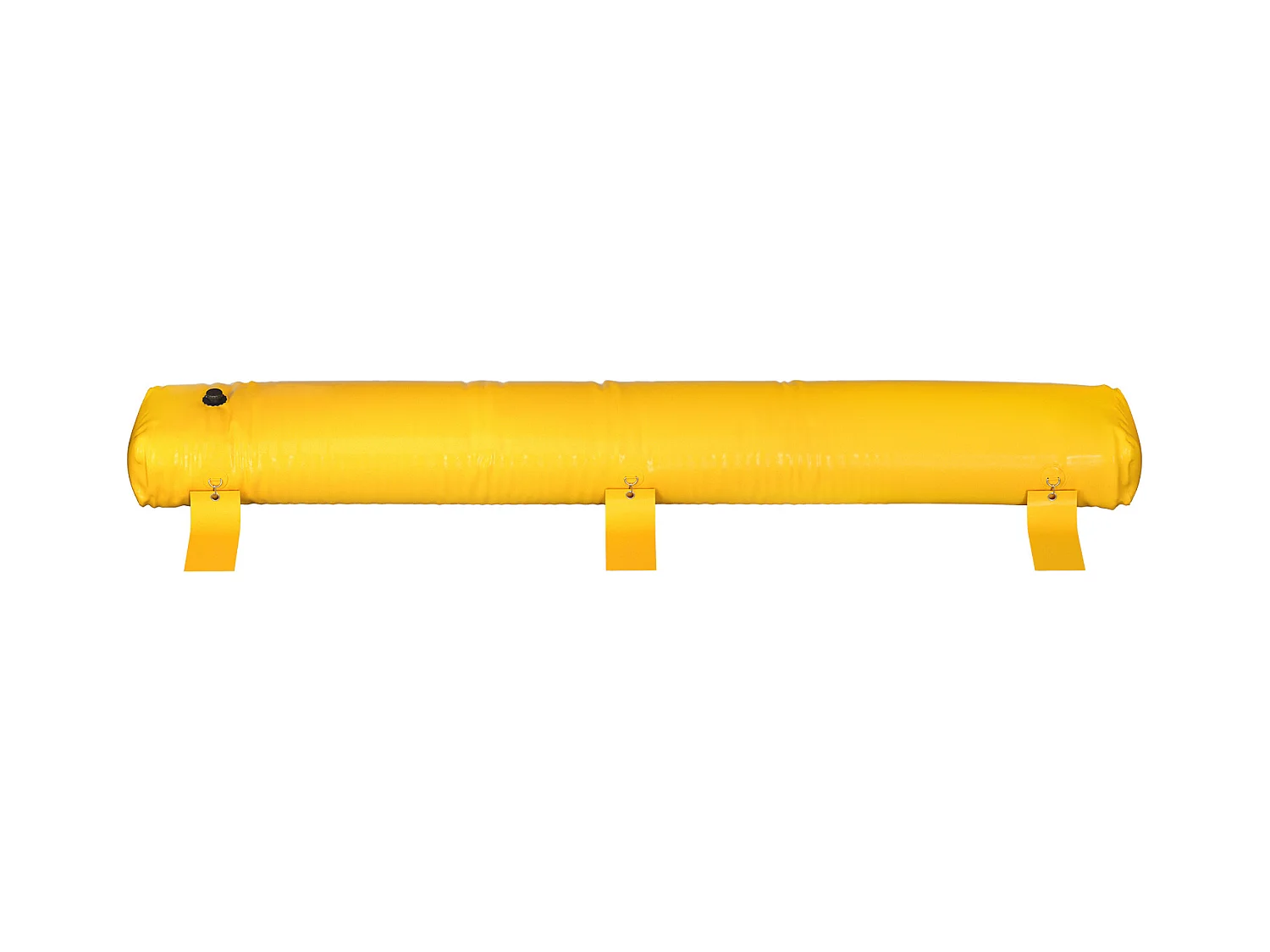 Barrière Anti-Inondation SucceBuy, 3,7 m de Long x 30,5 cm de Haut pour la Déviation de l'Eau, PVC Industriel