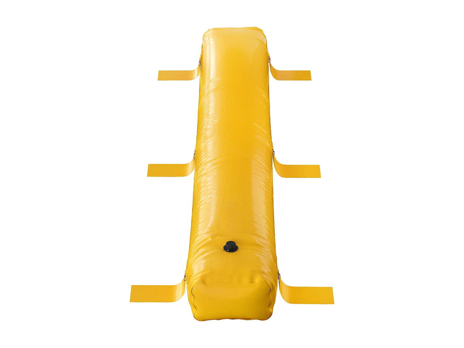 Barrière Anti-Inondation SucceBuy, 3,7 m de Long x 30,5 cm de Haut pour la Déviation de l'Eau, PVC Industriel