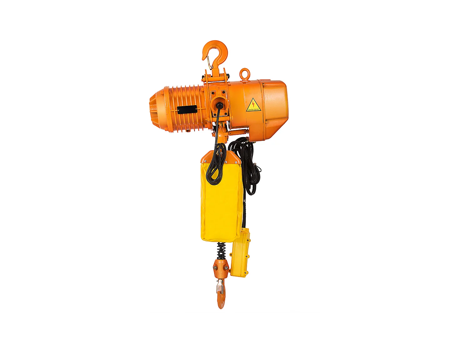 Treuil Électrique, SucceBuy Palan Électrique à Chaîne Monophasé, Capacité de Charge de 998 KG, Capacité de Levage de 33 CM