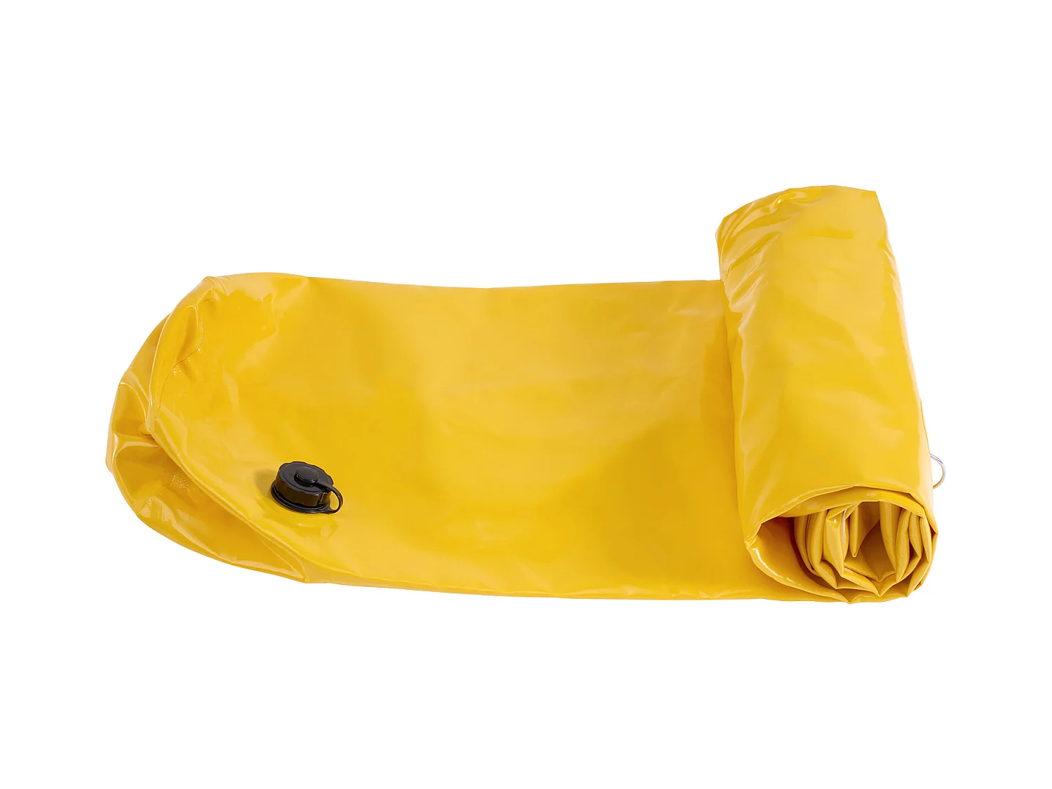 Barrière Anti-Inondation SucceBuy, 4 Pièces, 122 x 25 x 17 cm, Portable et Facile à Utiliser pour Maison, Entrée, Allée, Jaune