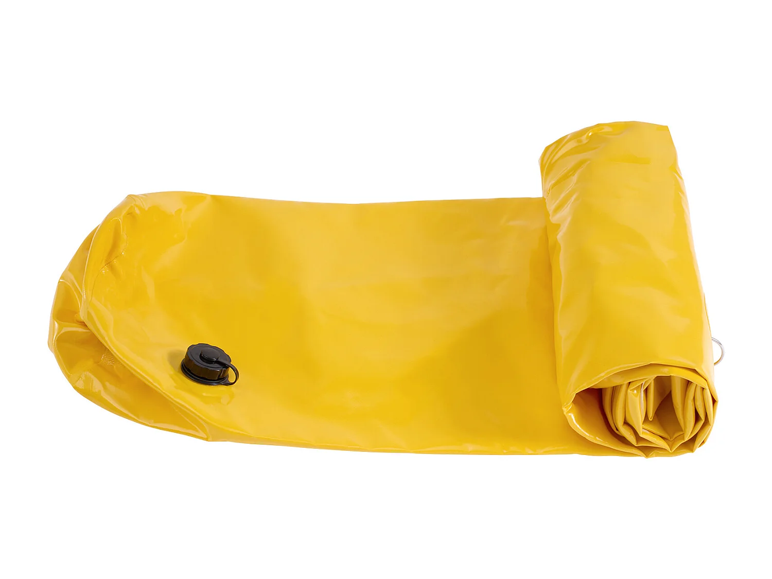 Barrière Anti-Inondation SucceBuy, 4 Pièces, 122 x 25 x 17 cm, Portable et Facile à Utiliser pour Maison, Entrée, Allée, Jaune