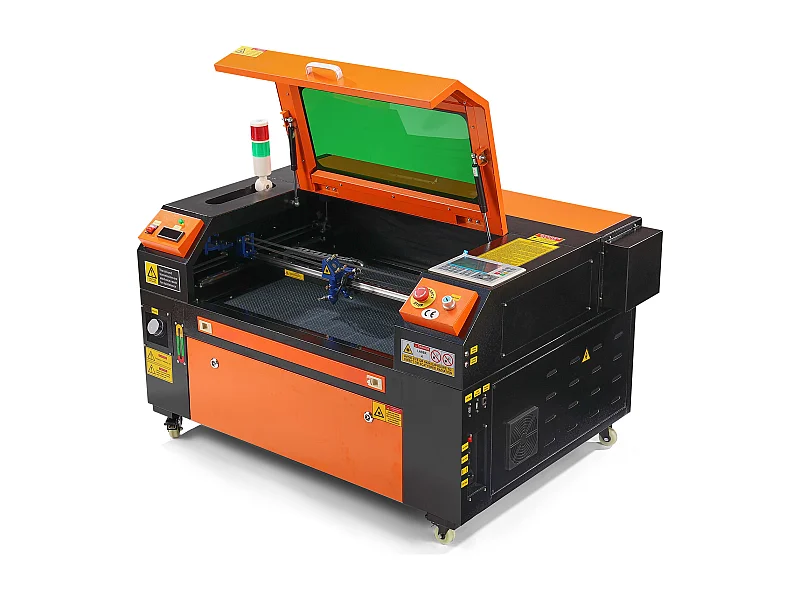 Graveur Laser, SucceBuy Graveur laser CO2 60 W 40 x 60 cm Machine de Gravure et D'impression